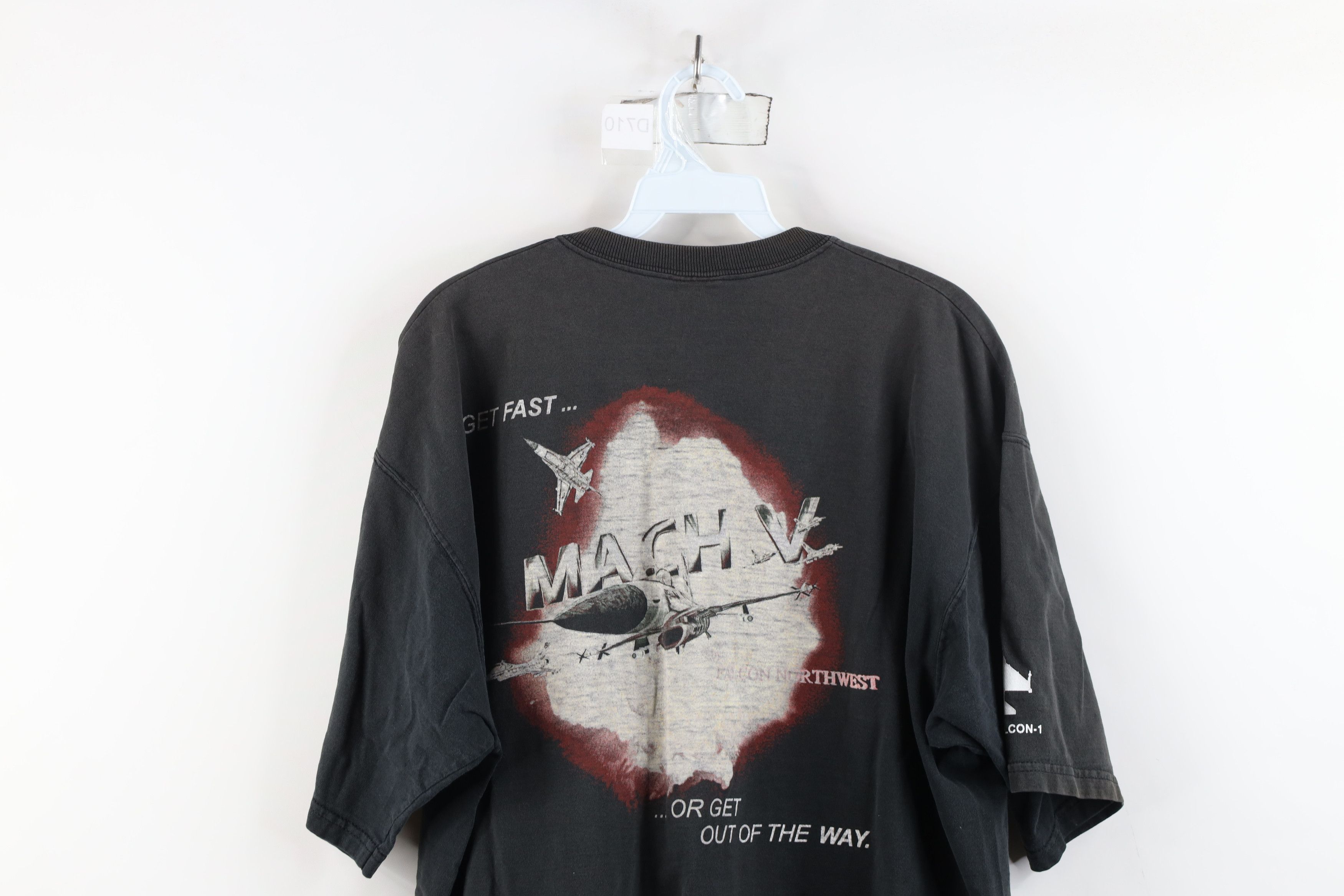 Vintage Vintage 90s Northwest Computer Systems Mach V Jet T-Shirt Size US XL / EU 56 / 4 - 13 Thumbnail