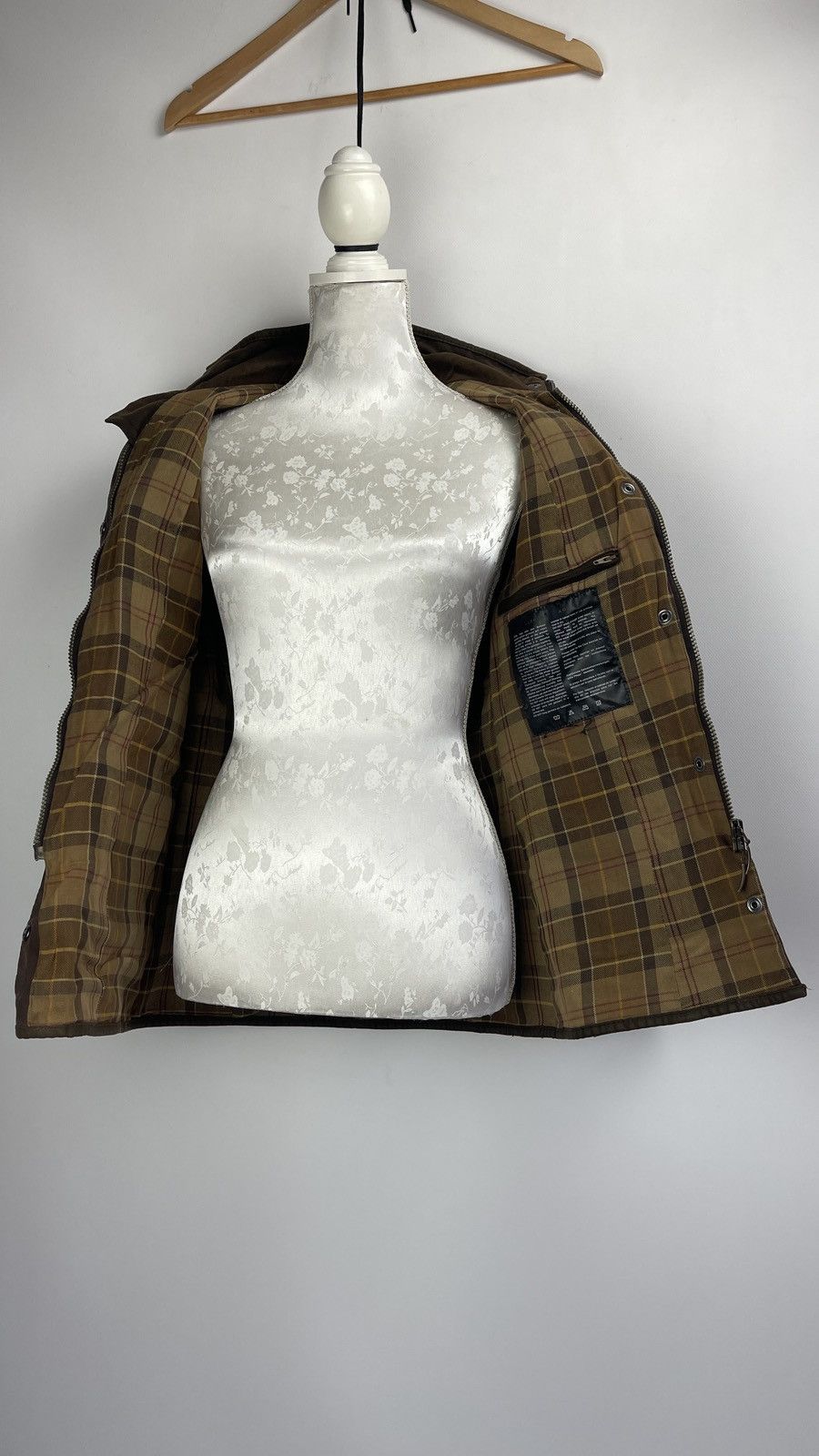 Barbour × Vintage Barbour Brown Wax Ladies Utility Jacket Size S / US 4 / IT 40 - 7 Thumbnail