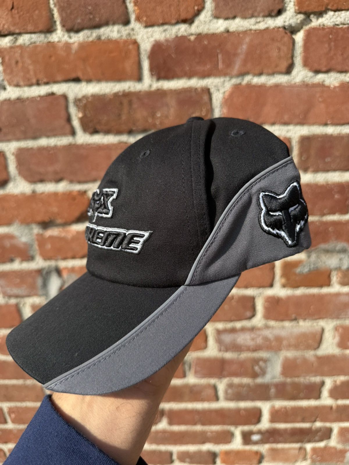 Fox Racing × Supreme Supreme Fox Racing 6 Panel Size ONE SIZE - 3 Thumbnail