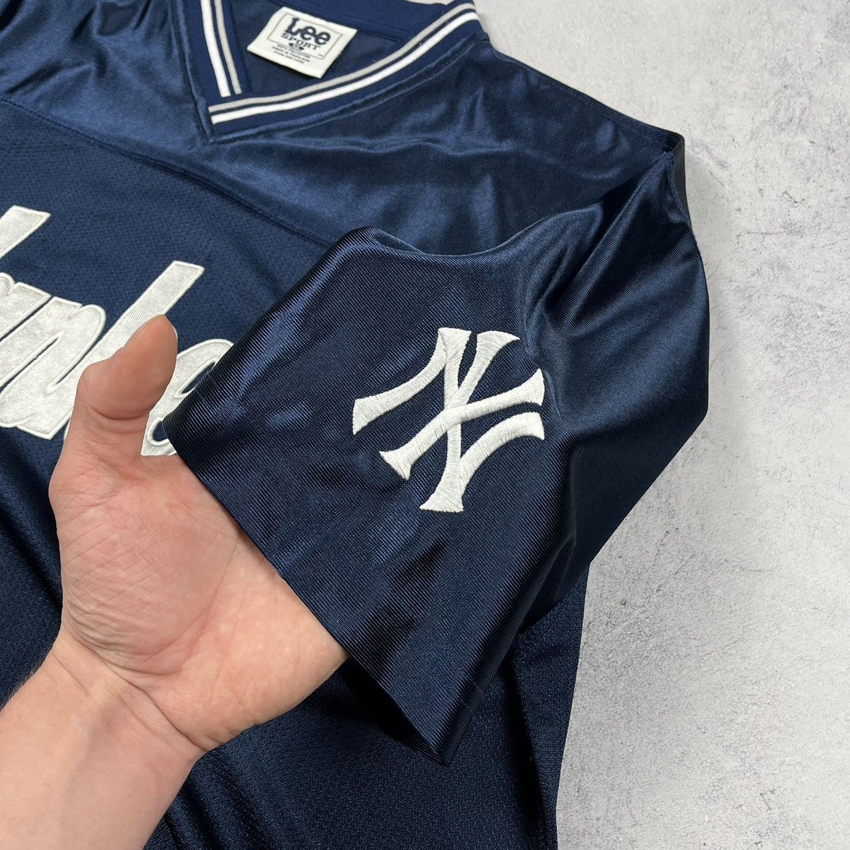 MLB Vintage New York Yankees MLB rare jersey tee 90’s Size US XL / EU 56 / 4 - 8 Thumbnail