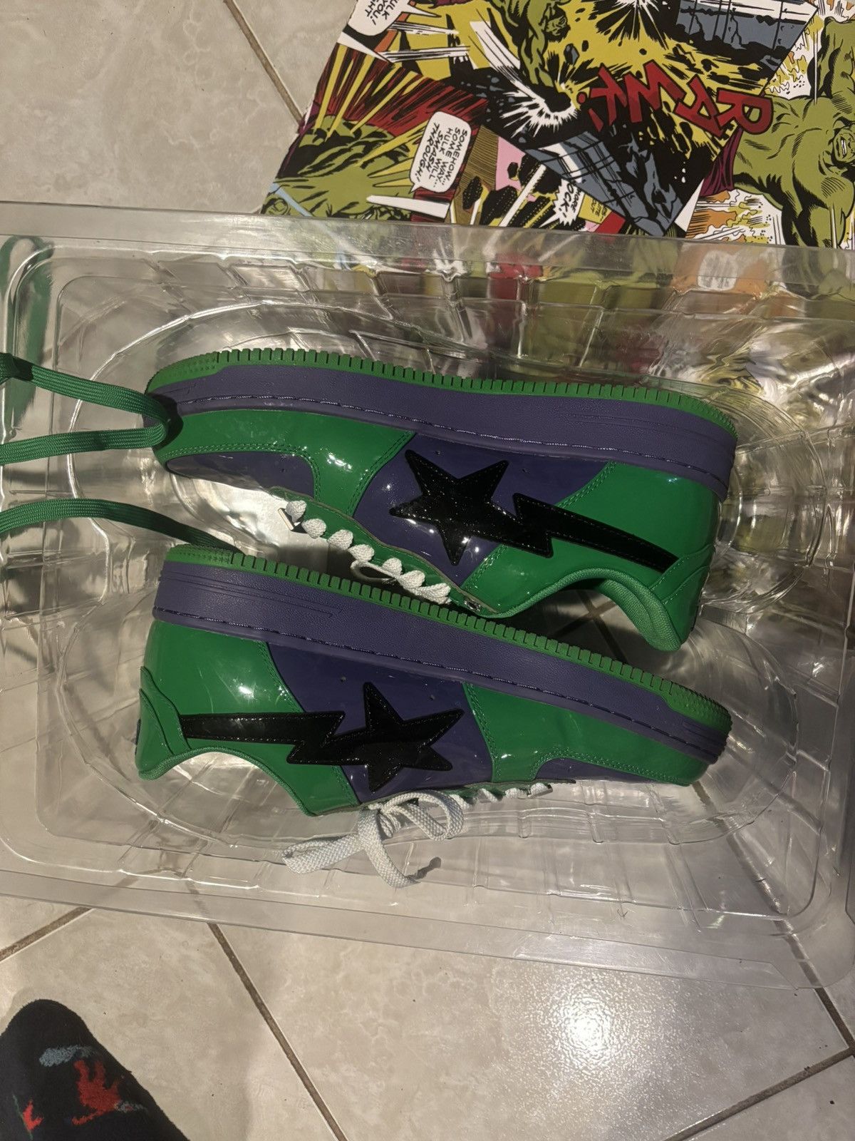 MARVEL X BAPESTA INCREDIBLE HULK