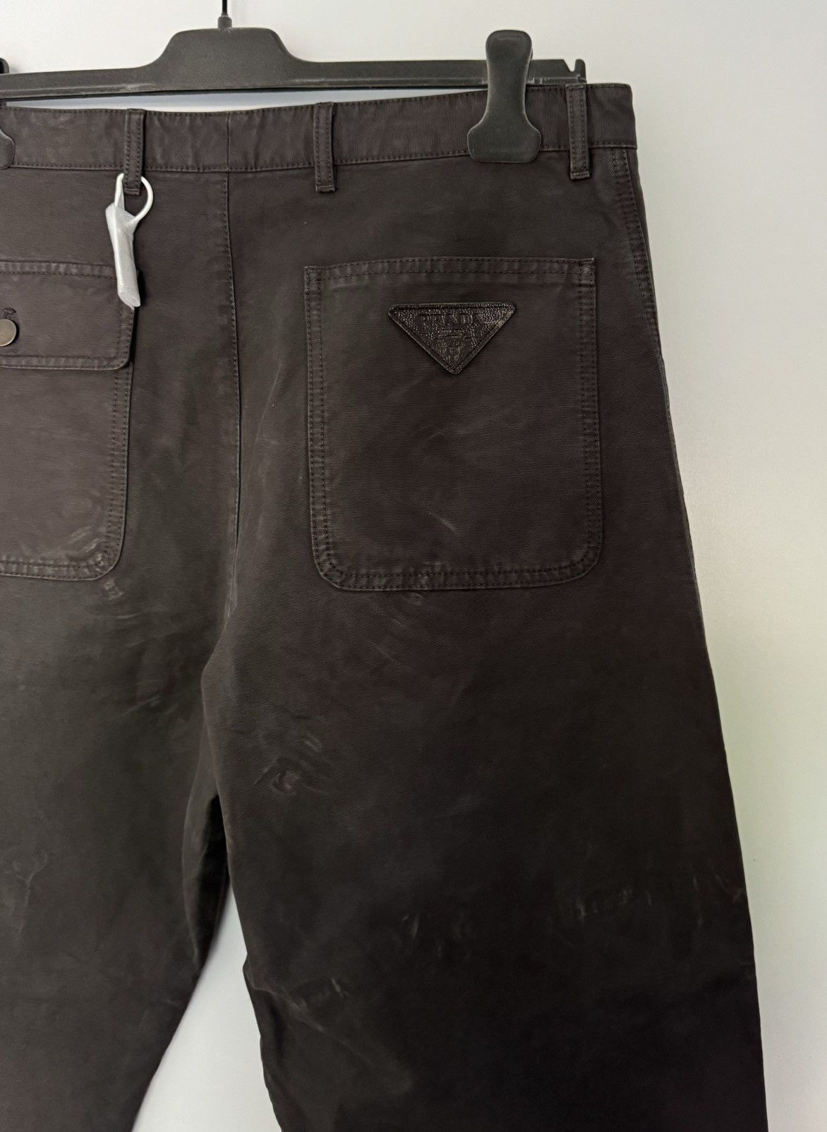 Prada Prada Vintage Canvas Pants Size US 32 / EU 48 - 2 Thumbnail