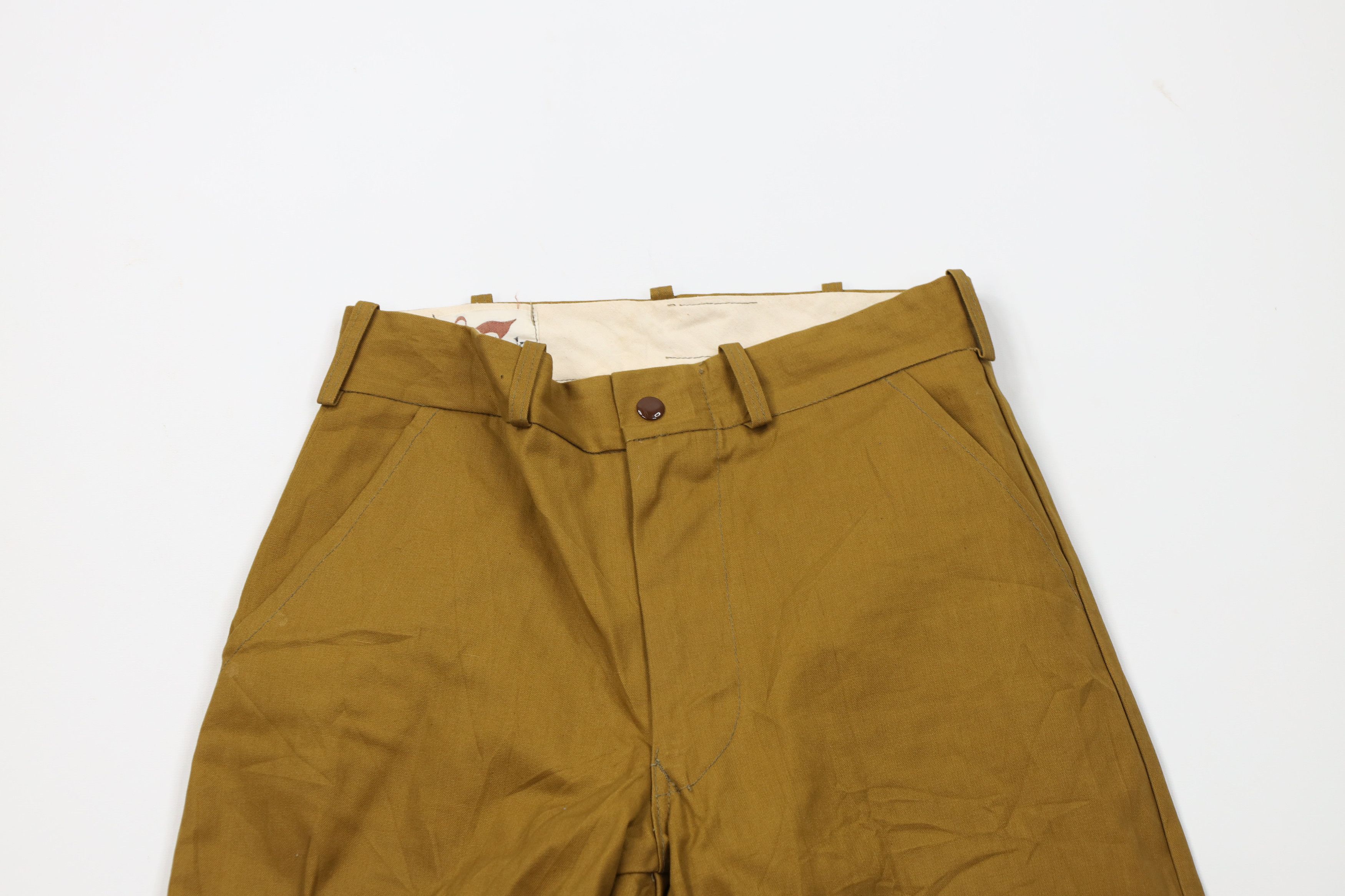 Vintage Vintage 60s Streetwear Knee Waterproof Hunting Birding Pants Size US 28 / EU 44 - 2 Thumbnail