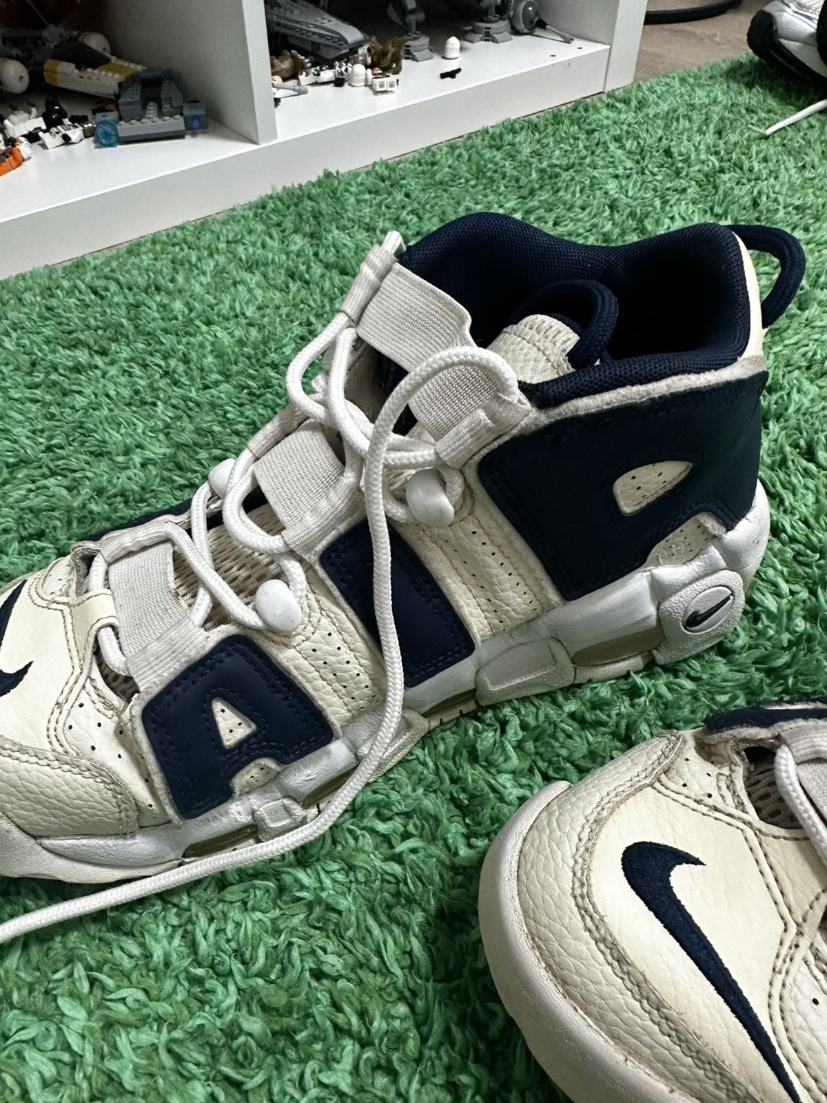 Nike Baskets Nike Air More Uptempo '96 Sail Navy Size US 8.5 / EU 41-42 - 8 Thumbnail