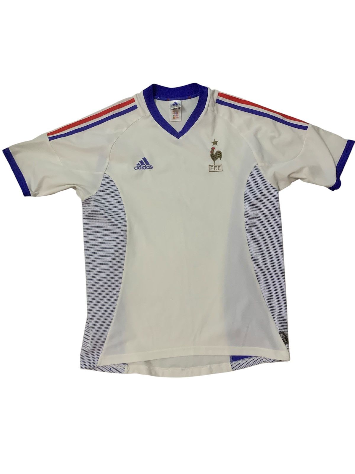 Adidas × Vintage France Euro 2000 Away Jersey Size US L / EU 52-54 / 3 - 1 Thumbnail