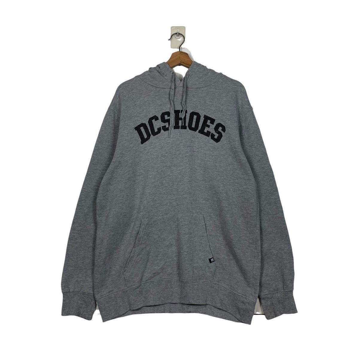 DC DC SHOES Big Logo Pullover Hoodie Sweatshirt #2663-C119 Size US L / EU 52-54 / 3 - 7 Thumbnail