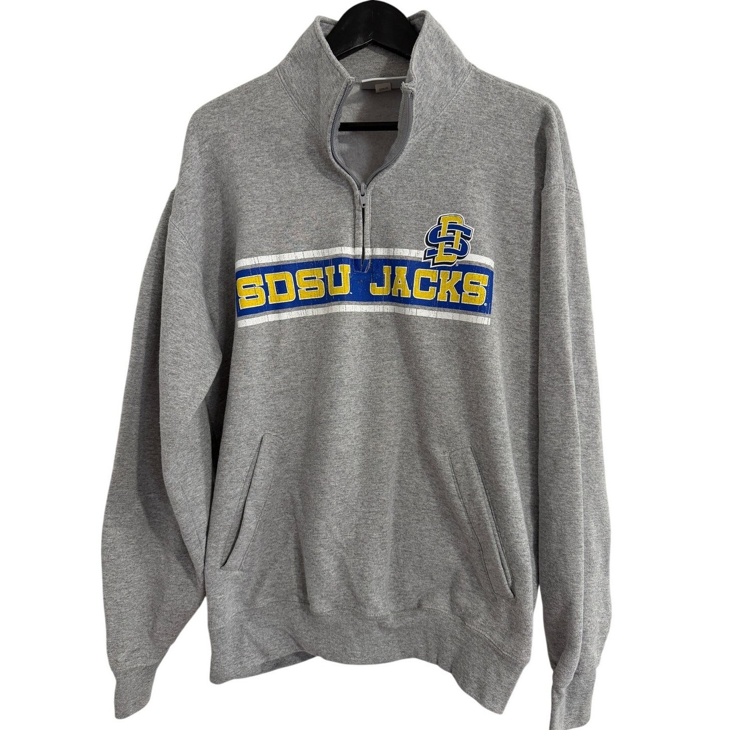 Champion SDSU Jackrabbits Champion 1/4-zip Pullover Size XL Size US XL / EU 56 / 4 - 1 Thumbnail