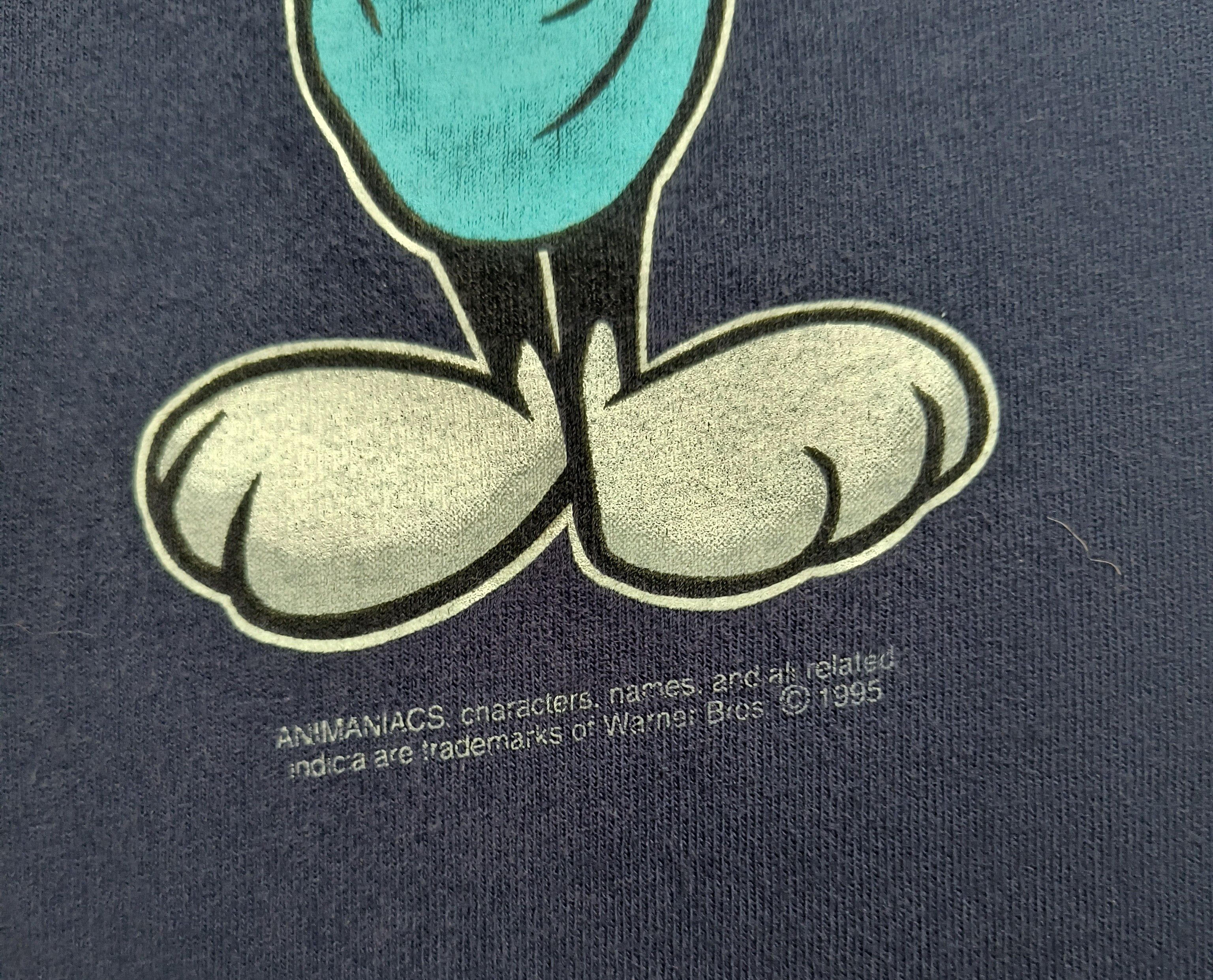 Warner Bros Vintage Animaniacs 1995 tee Size US XL / EU 56 / 4 - 5 Thumbnail