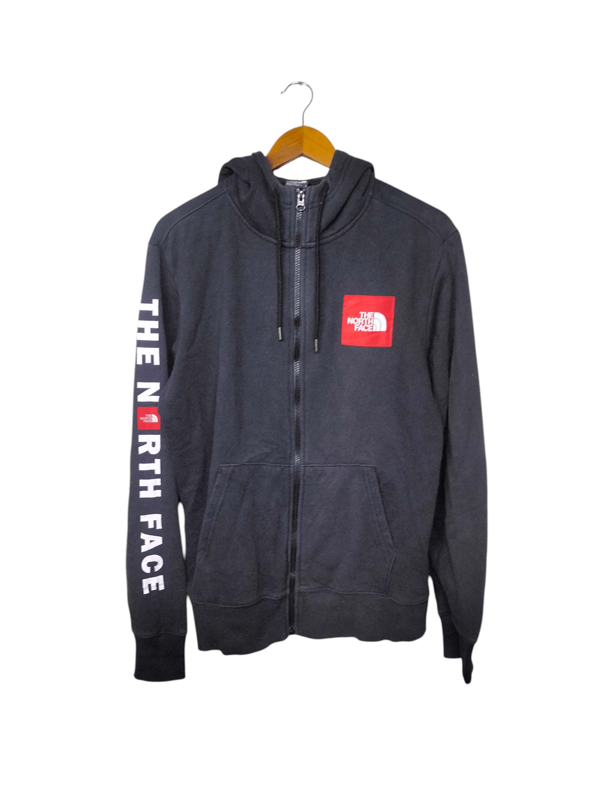 The North Face The north face red box patch zipper hoodie Size US M / EU 48-50 / 2 - 1 Thumbnail