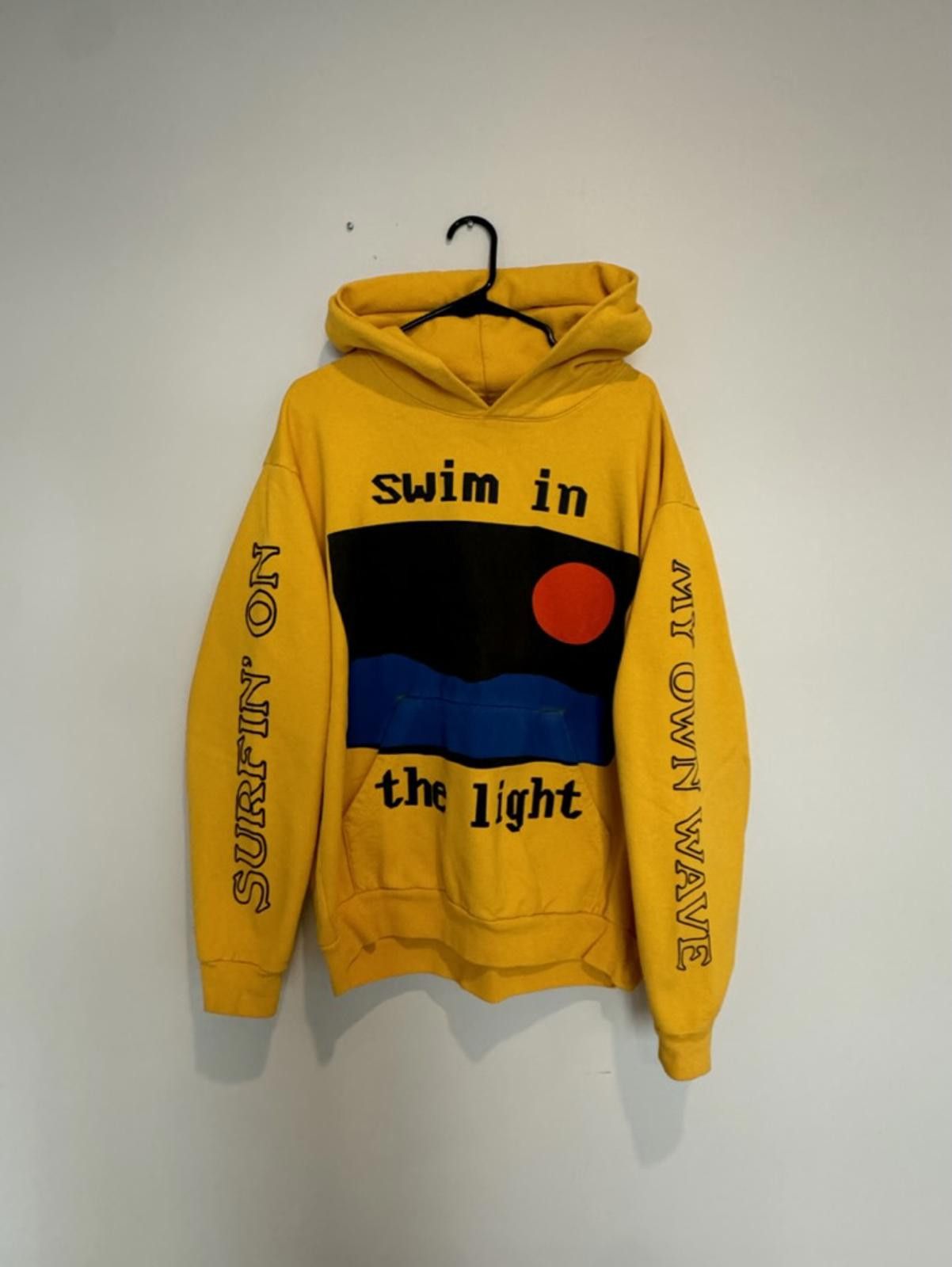 Kid Cudi Kid Cudi CPFM Coachella 2019 Yellow Graphic Hoodie Size US L / EU 52-54 / 3 - 1 Thumbnail