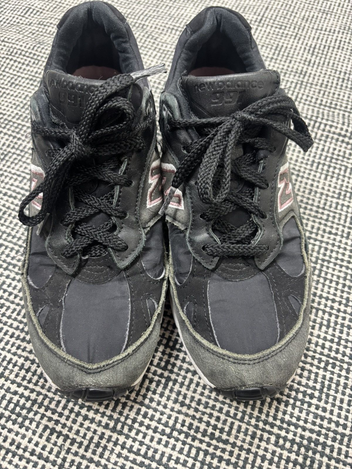 New Balance new balance 991 made in England gray pink essentials Size US 8 / IT 38 - 3 Thumbnail