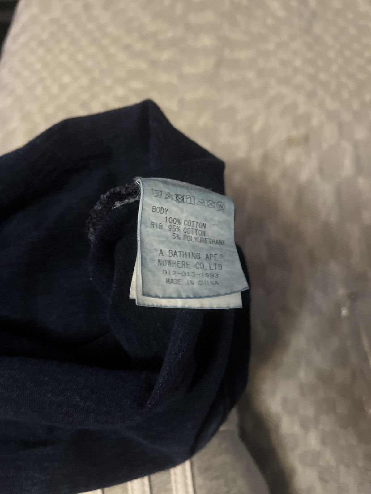 Bape BAPE Ape Head Bapesta Indigo T-shirt Size US XL / EU 56 / 4 - 7 Thumbnail