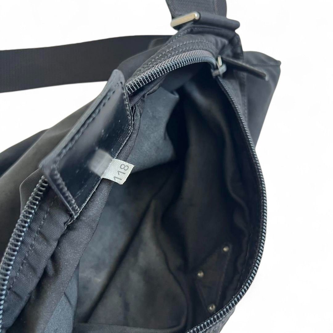 Prada Prada - Sacoche Nylon Black Shoulder Bag Crossbody Triangle Size ONE SIZE - 6 Thumbnail