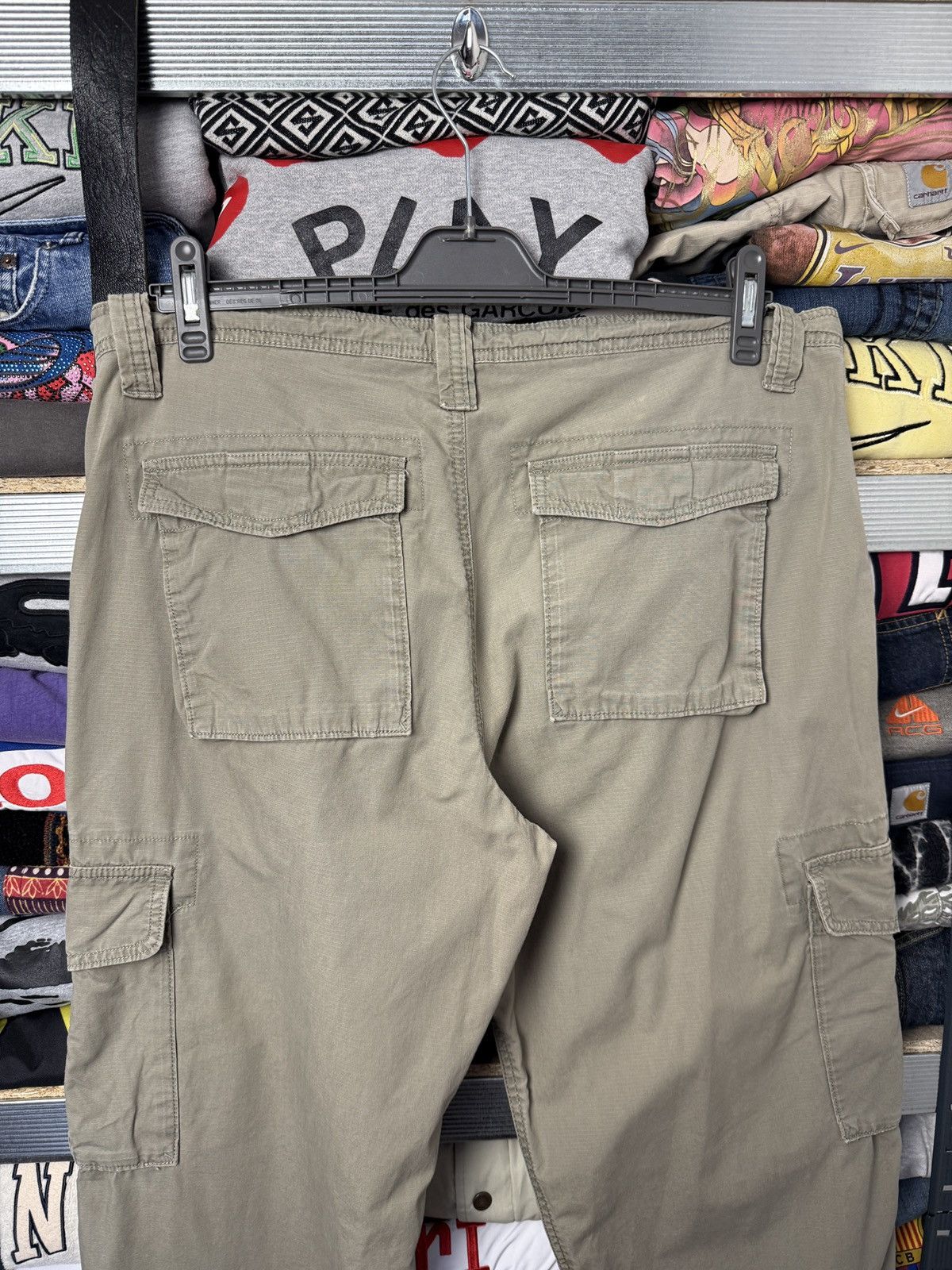 Japanese Brand Nike Vintage Cargo Pants Baggy Wide Japanese Size US 36 / EU 52 - 12 Thumbnail