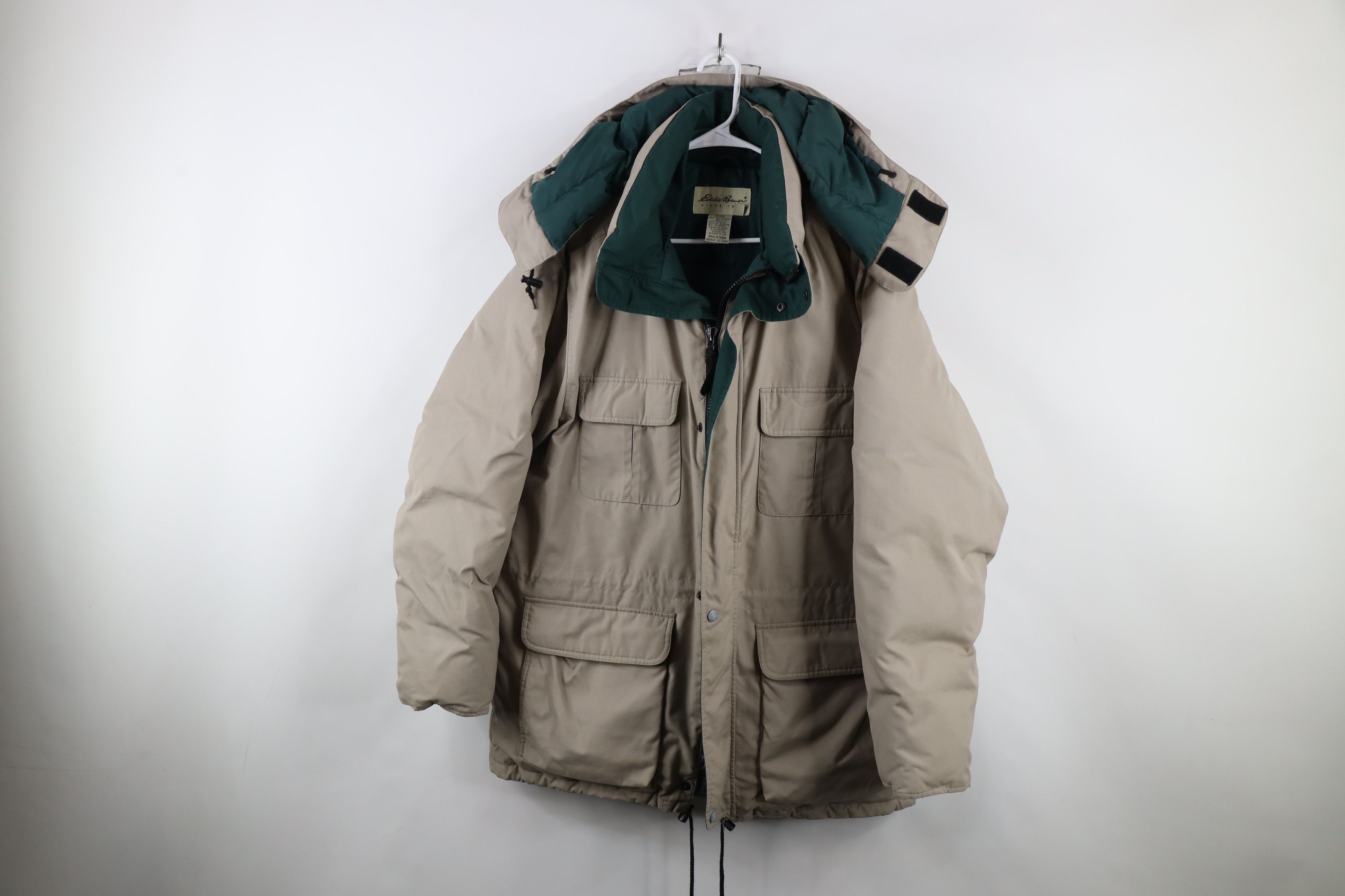 Vintage 80s 90s Eddie Bauer Goose Down Puffer Jacket Mens