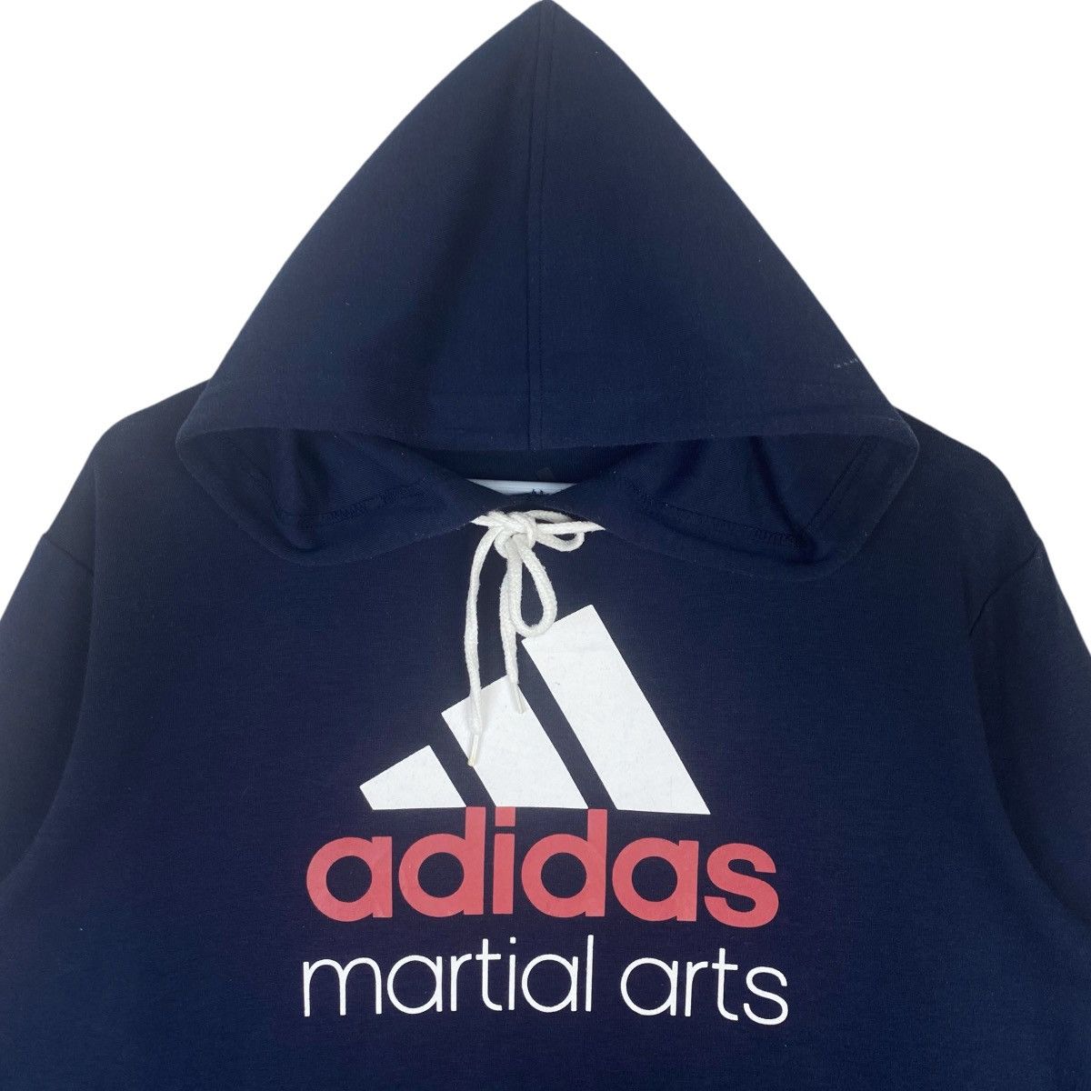 Adidas Adidas Martial Arts Hoodie Sweatshirt Big Logo Pullover Size US M / EU 48-50 / 2 - 2 Thumbnail