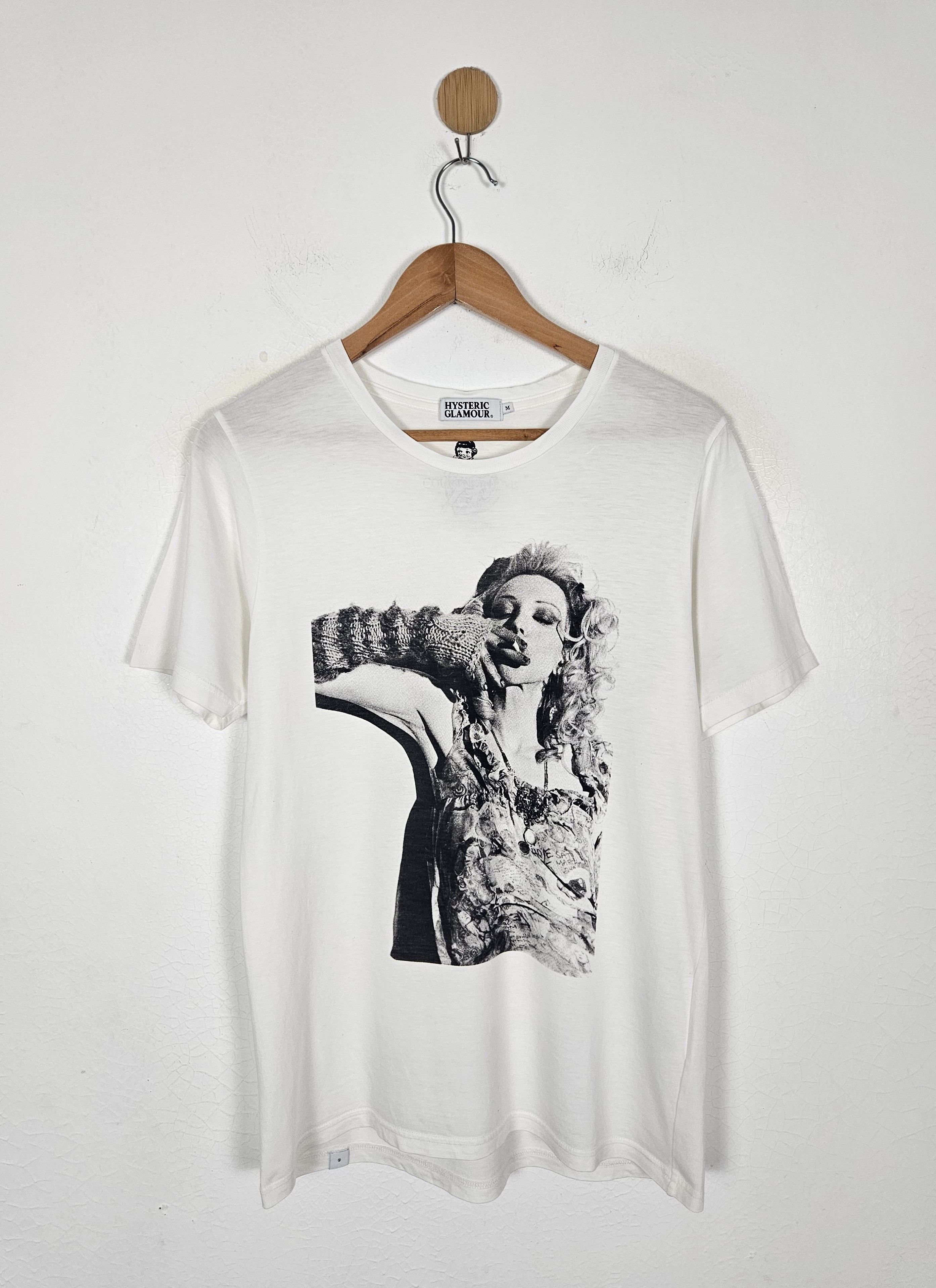 Hysteric Glamour Courtney Love Hole I Will be Swan shirt