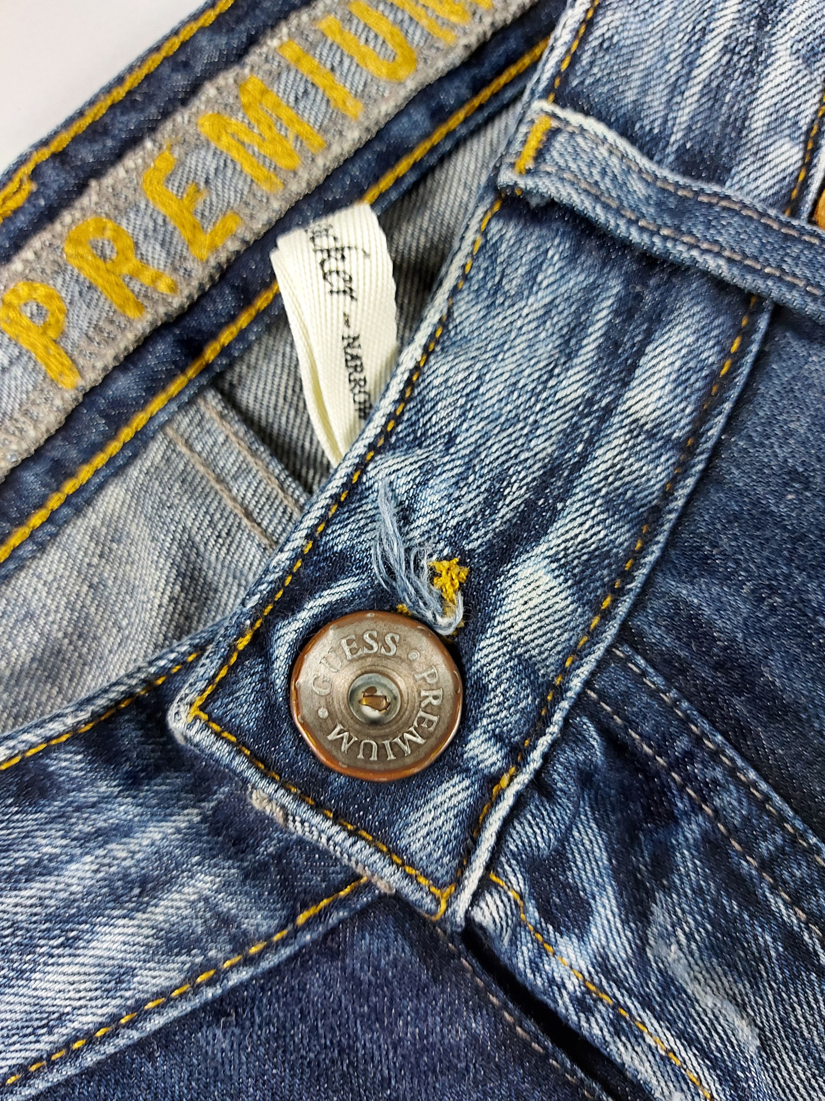 Guess × Vintage Guess Prenium Denim Jeans Size US 32 / EU 48 - 8 Thumbnail