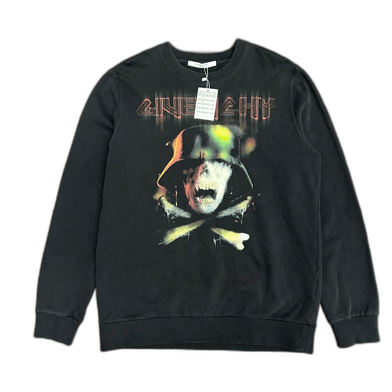 Givenchy Givenchy Skull Graphic Sweatshirt Hoodie Size US S / EU 44-46 / 1 - 1 Thumbnail