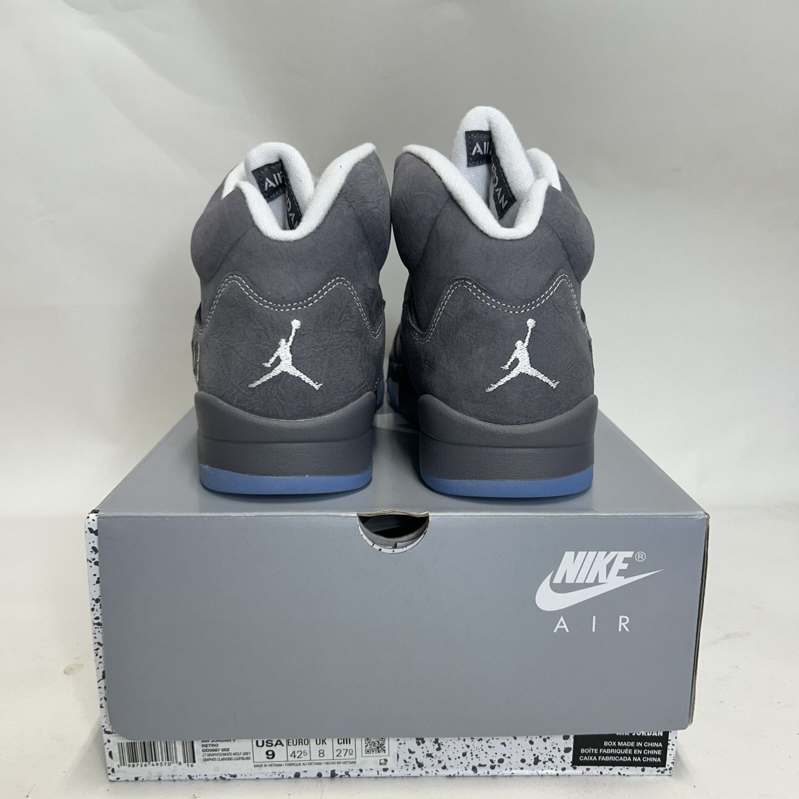 Jordan Brand Nike Air Jordan 5 Retro OG “Wolf Grey” (2026) DD0587-002 Size US 9 / EU 42 - 4 Thumbnail