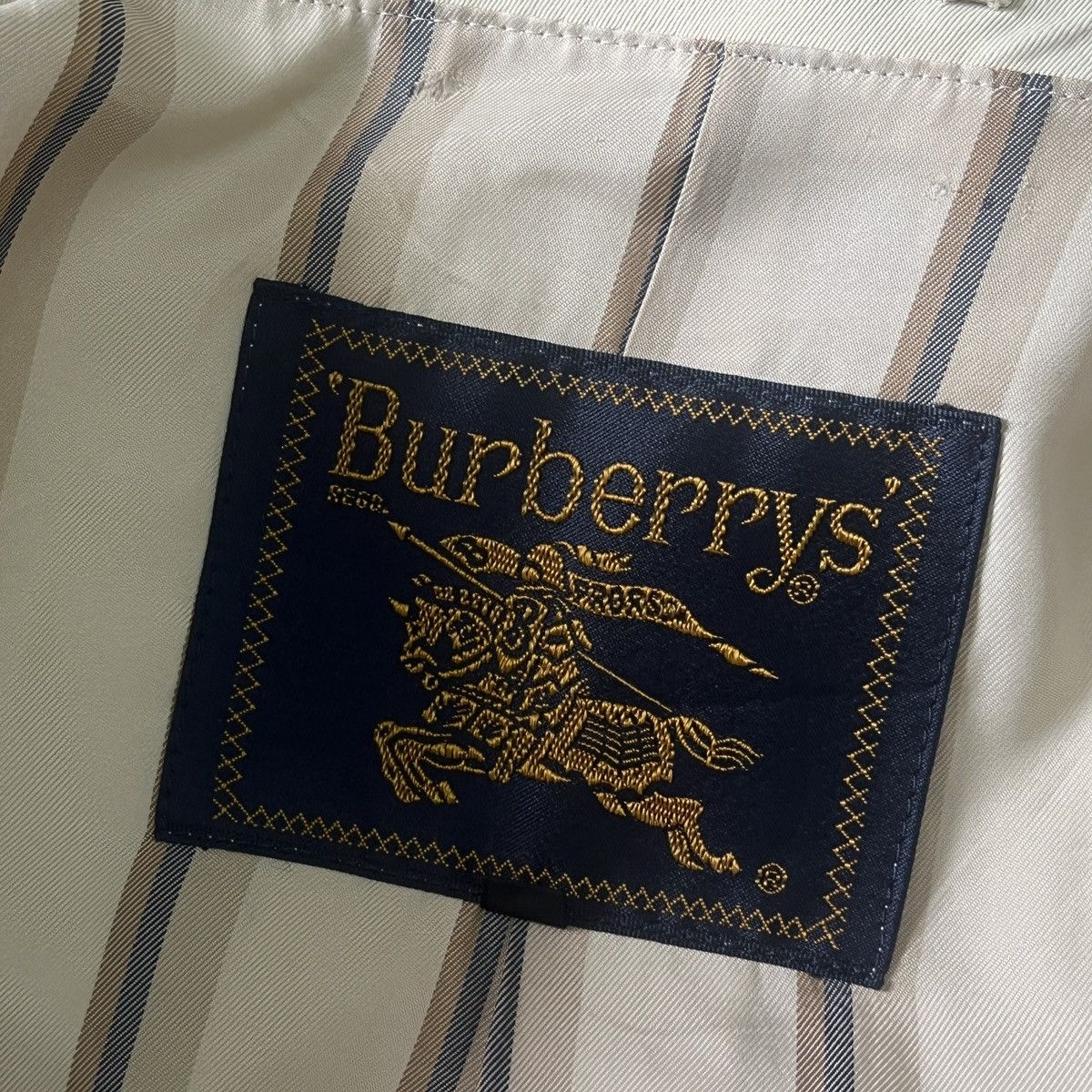 Vintage 1980s Burberrys Parka Long Jacket