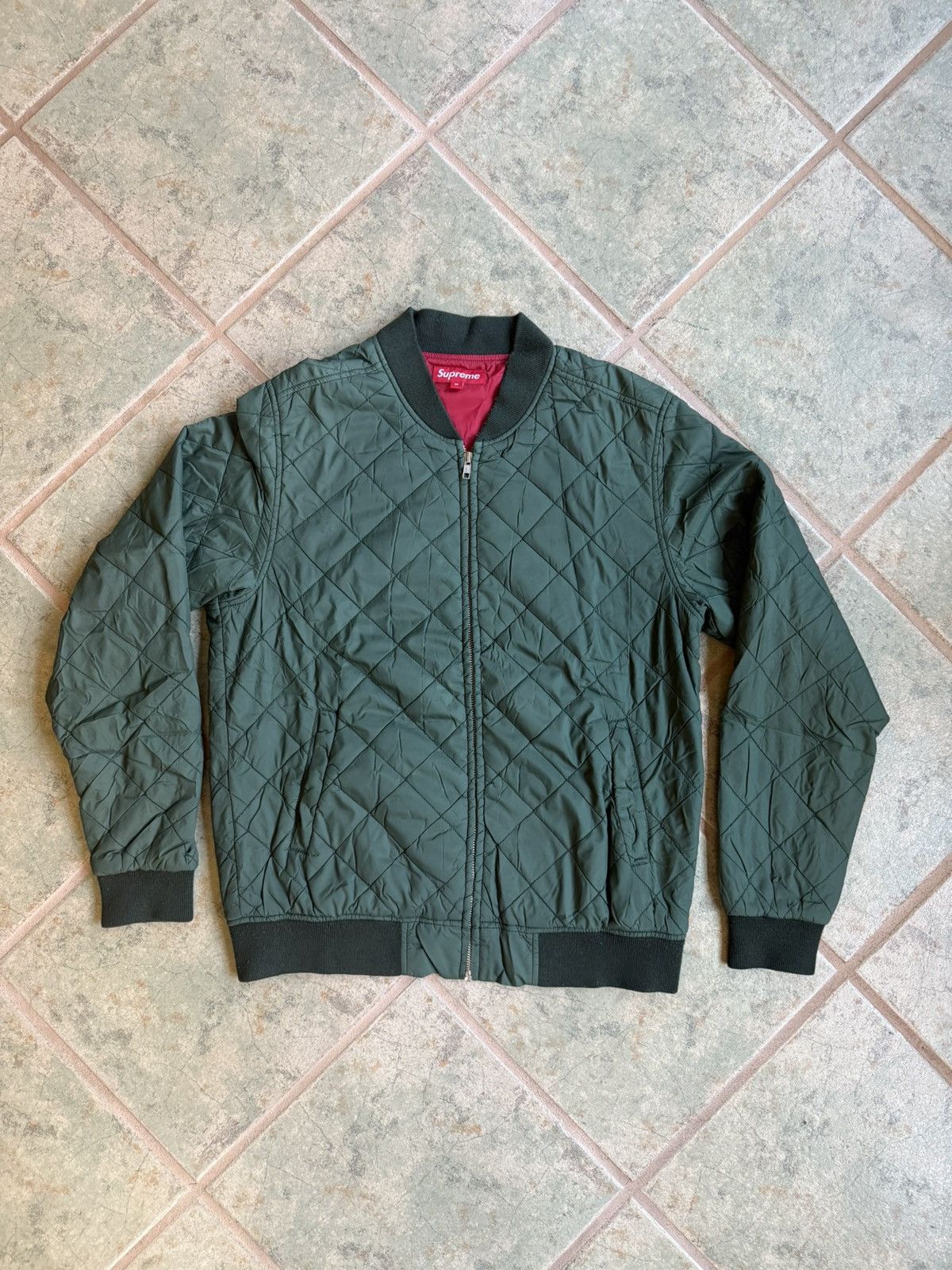 Supreme Supreme Blimp Quilted Work Bomber Jacket 2012 Size US M / EU 48-50 / 2 - 3 Thumbnail