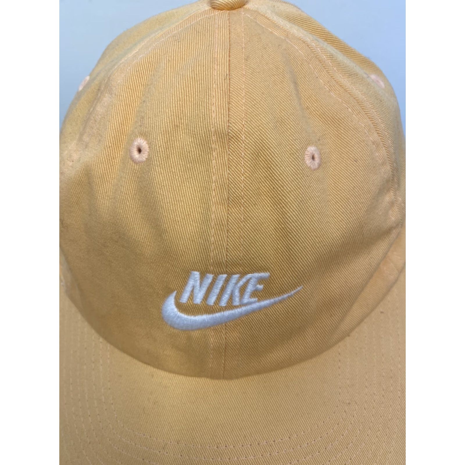 Nike Nike Hat Cap peach white Swoosh Spell Out Logo Sportswear Adjustable NWOT /448 Size ONE SIZE - 2 Thumbnail