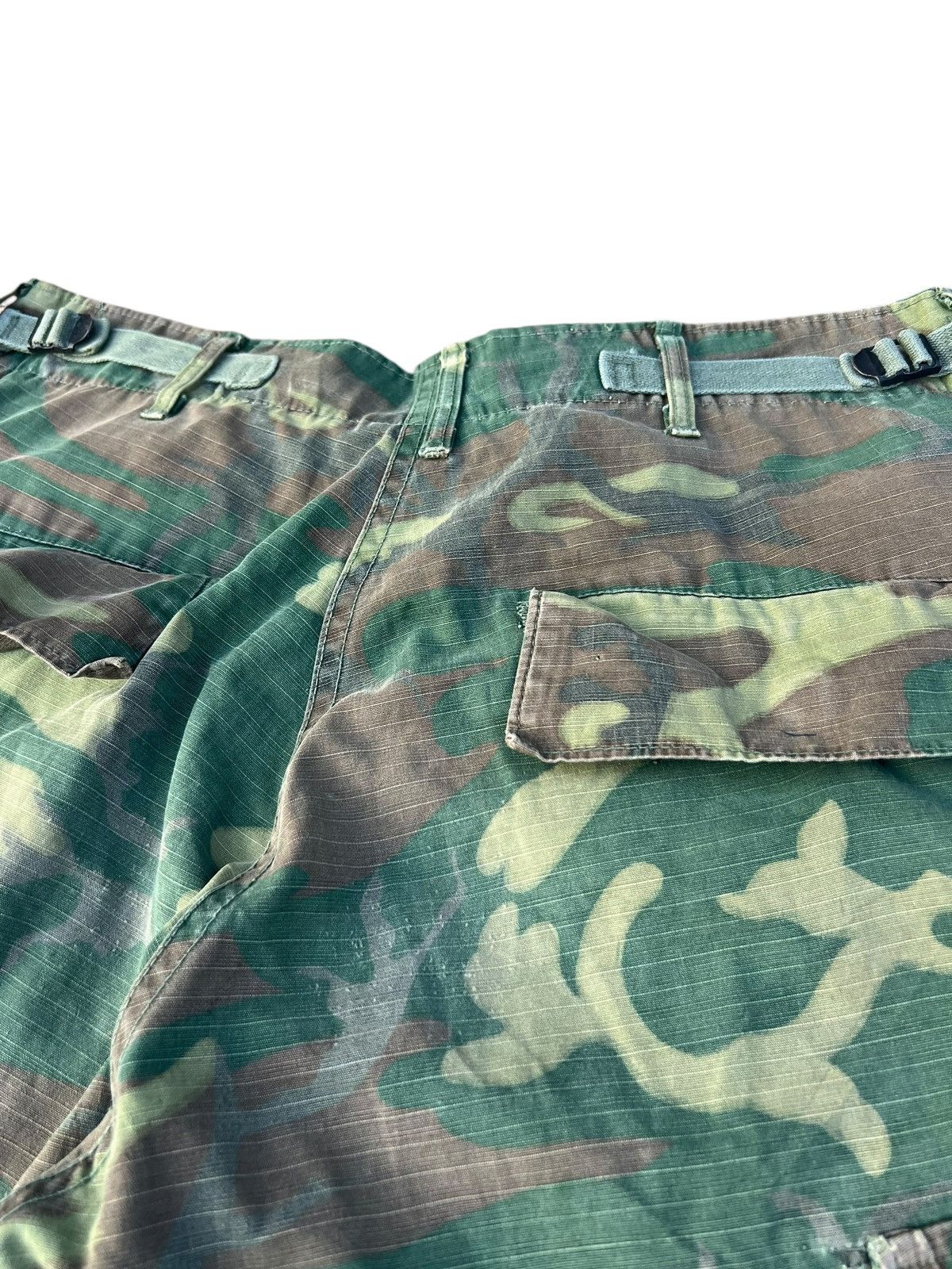 Vintage Vintage 1969 Vietnam War ERDL Camo Ripstop Poplin Trouser Size US 30 / EU 46 - 21 Thumbnail