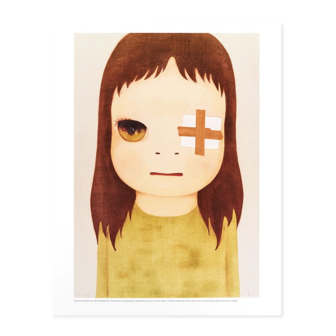 MoMA Yoshitomo Nara Eye Patch Poster Size ONE SIZE - 2 Thumbnail