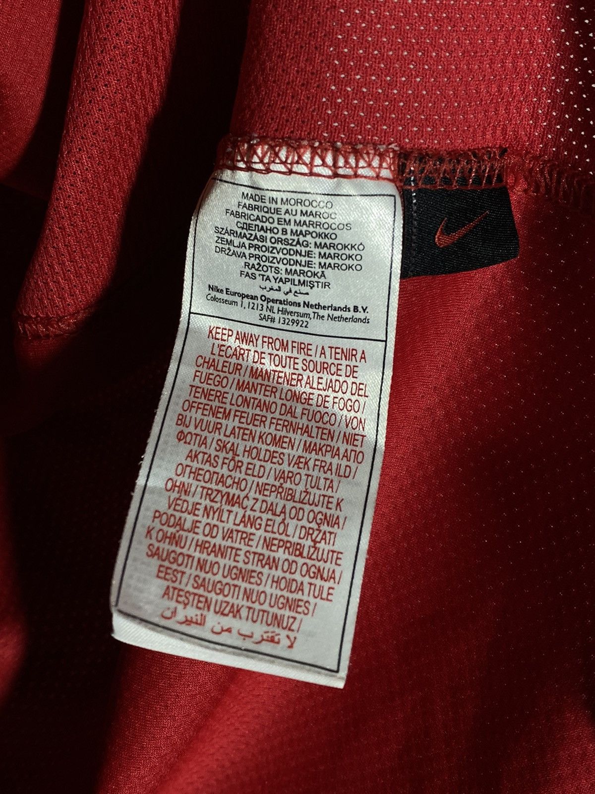 Nike Nike #32 Tevez Manchester United 2007/08 Home Football Shirt Size US XL / EU 56 / 4 - 19 Thumbnail