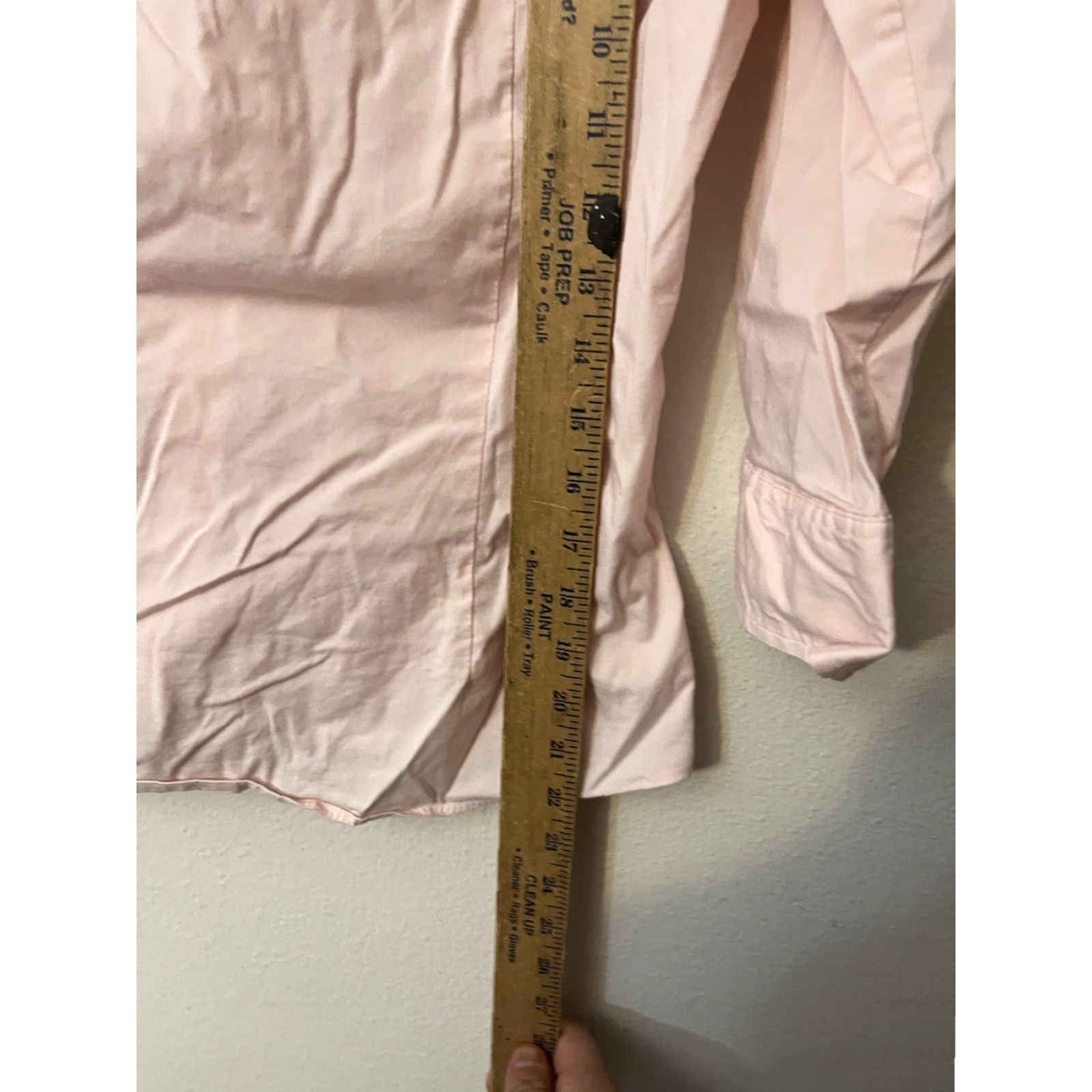 Zara Zara Basic Button-Up Shirt Women’s Medium Pink Collared Long Sleeve Size M / US 6-8 / IT 42-44 - 4 Thumbnail