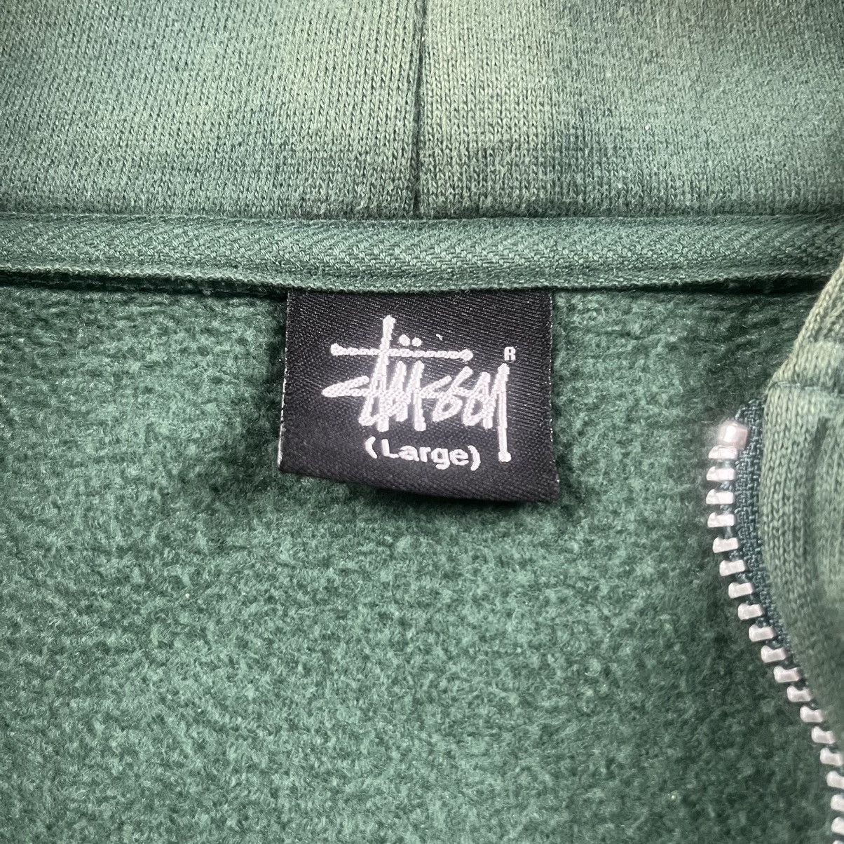 Other Vintage Stussy Spellout Zipper Hoodie Jacket Size US L / EU 52-54 / 3 - 12 Thumbnail