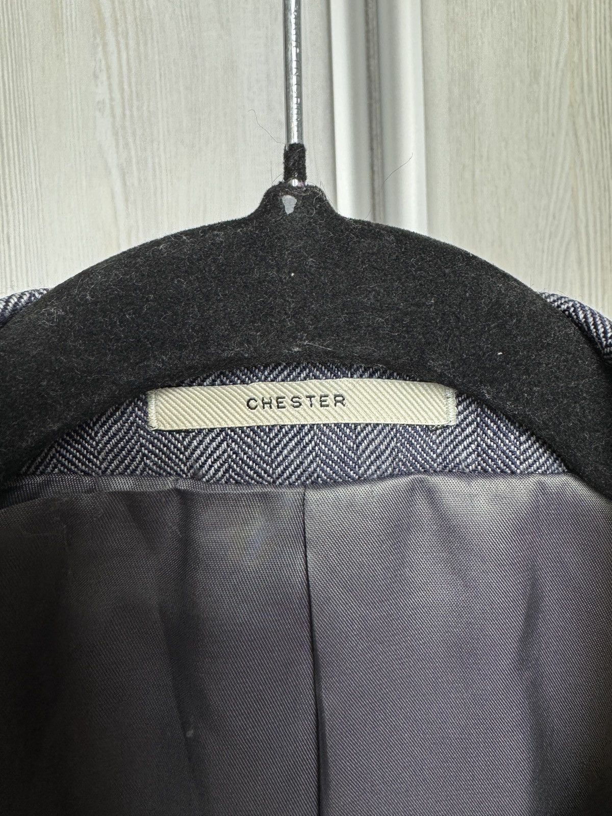 Chester Barrie Chester by Chester Barrie Saville Row herringbone blazer Size 40L - 10 Thumbnail