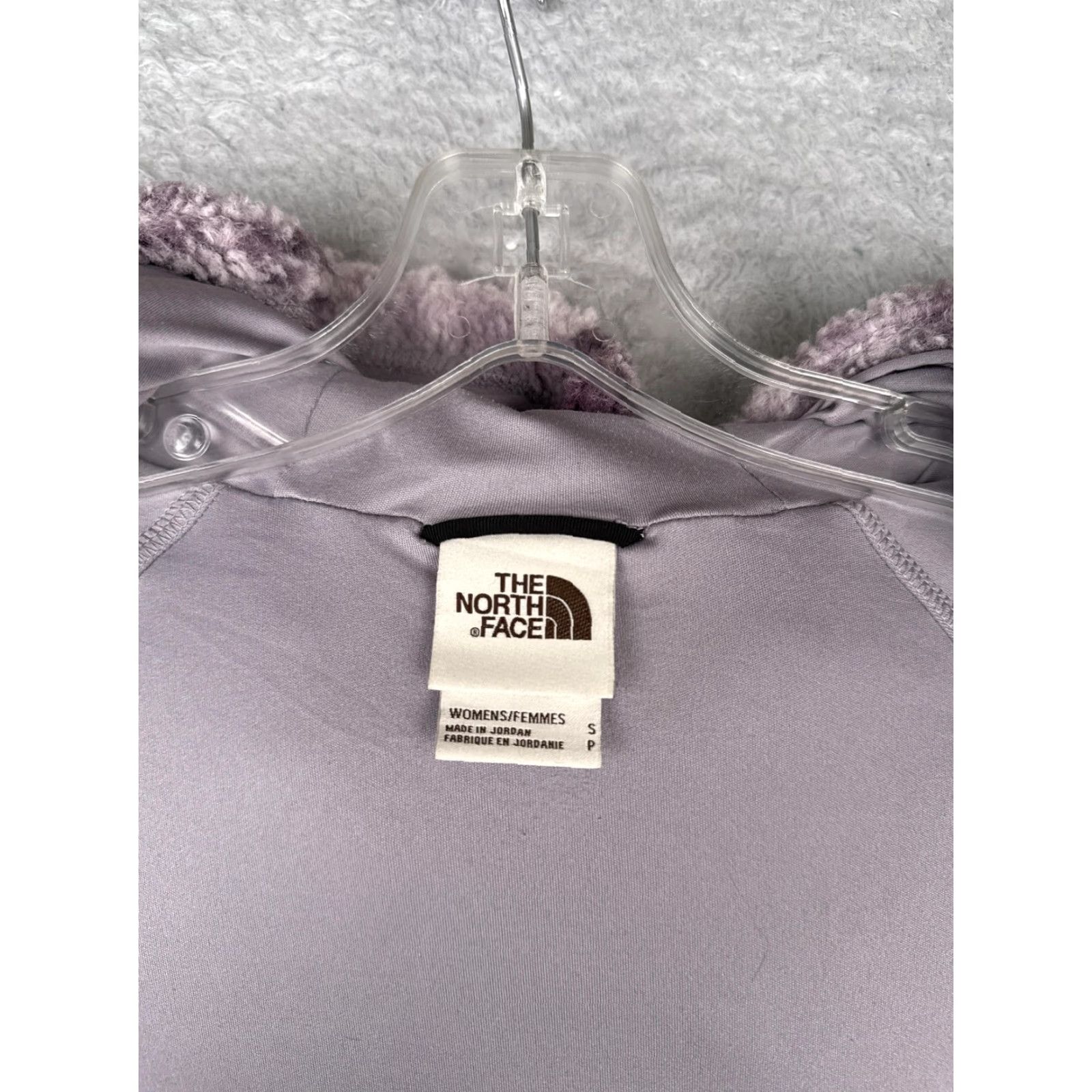 The North Face The North Face Jacket Womens Small Purple Sherpa Fleece Hooded Full Zip Cozy Size S / US 4 / IT 40 - 3 Thumbnail
