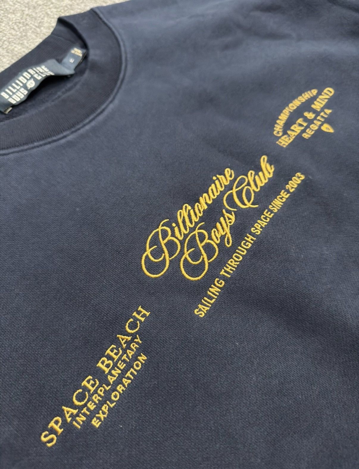 Billionaire Boys Club American Washed Crewneck Sweatshirt Billionaire Boys Club Size US M / EU 48-50 / 2 - 3 Thumbnail