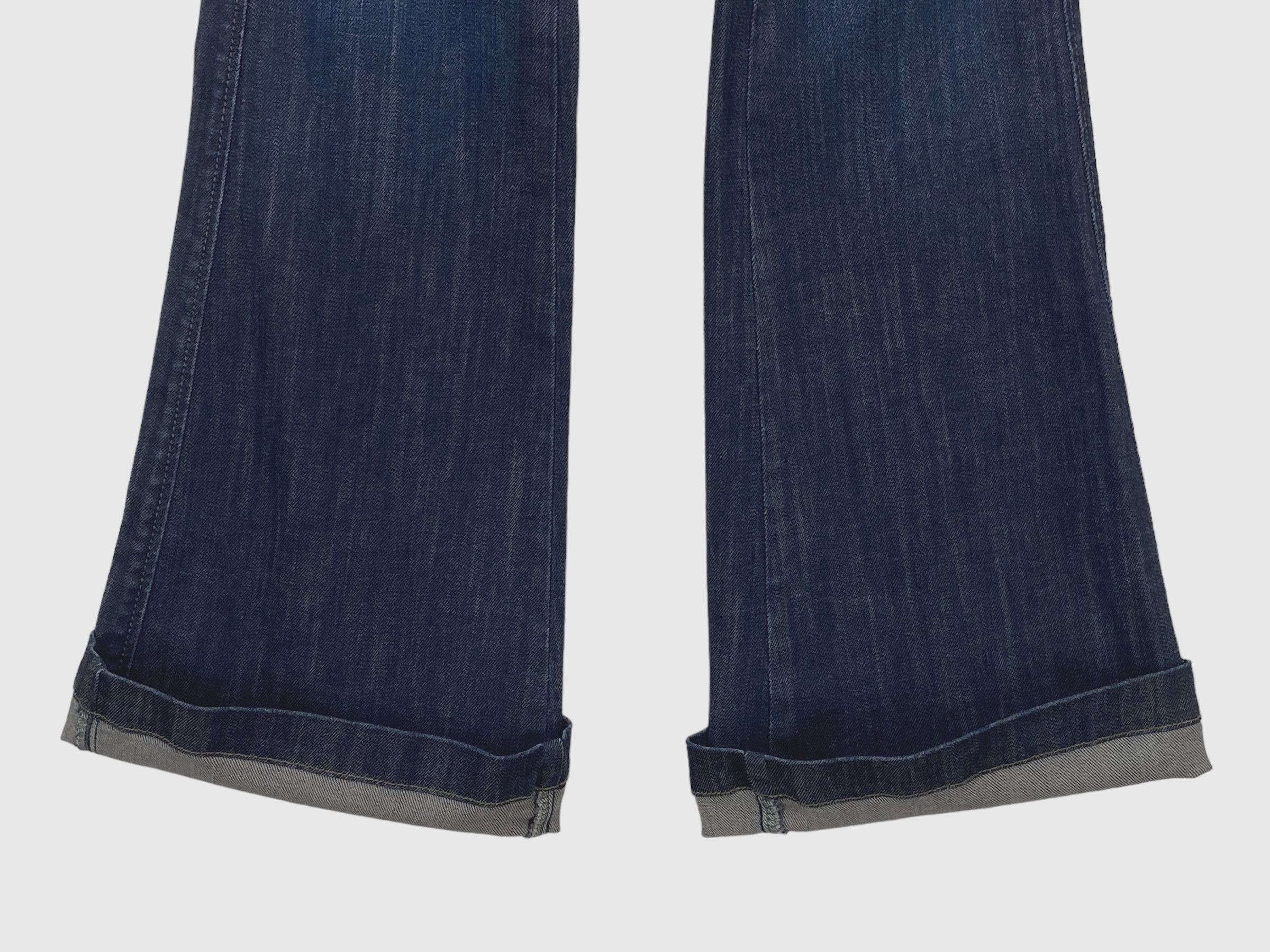 Japanese Brand Brappers Flare Denim Jeans Distressed Bootcut Jeans Size 26" / US 2 / IT 38 - 10 Thumbnail