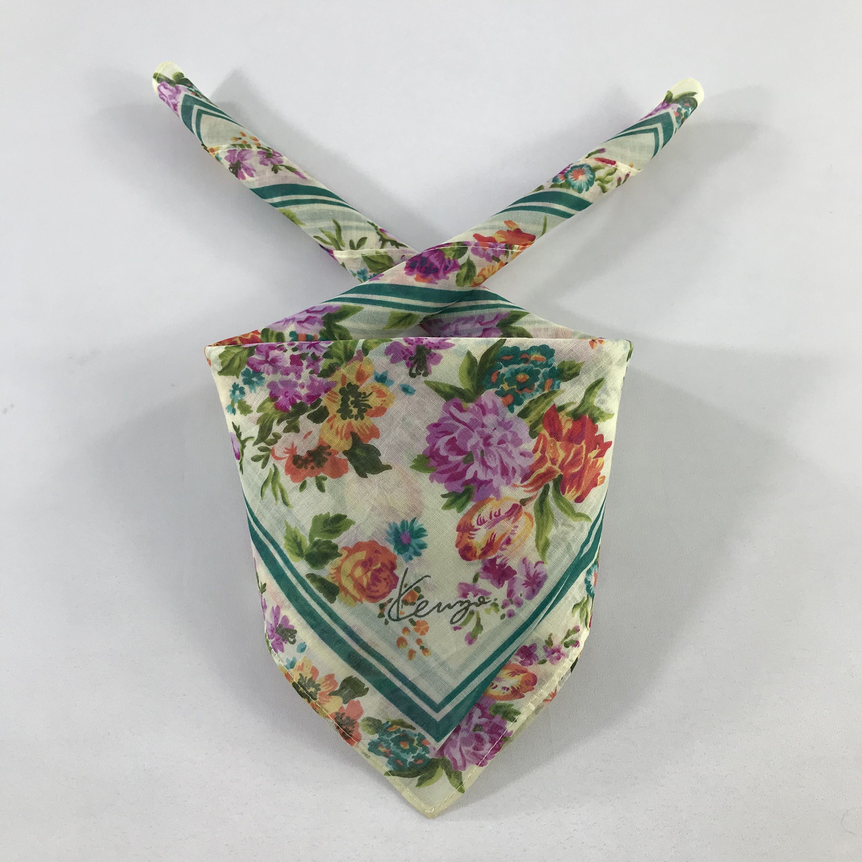 Kenzo × Vintage Kenzo Handkerchief / Neckerchief / Bandana Size ONE SIZE - 1 Thumbnail