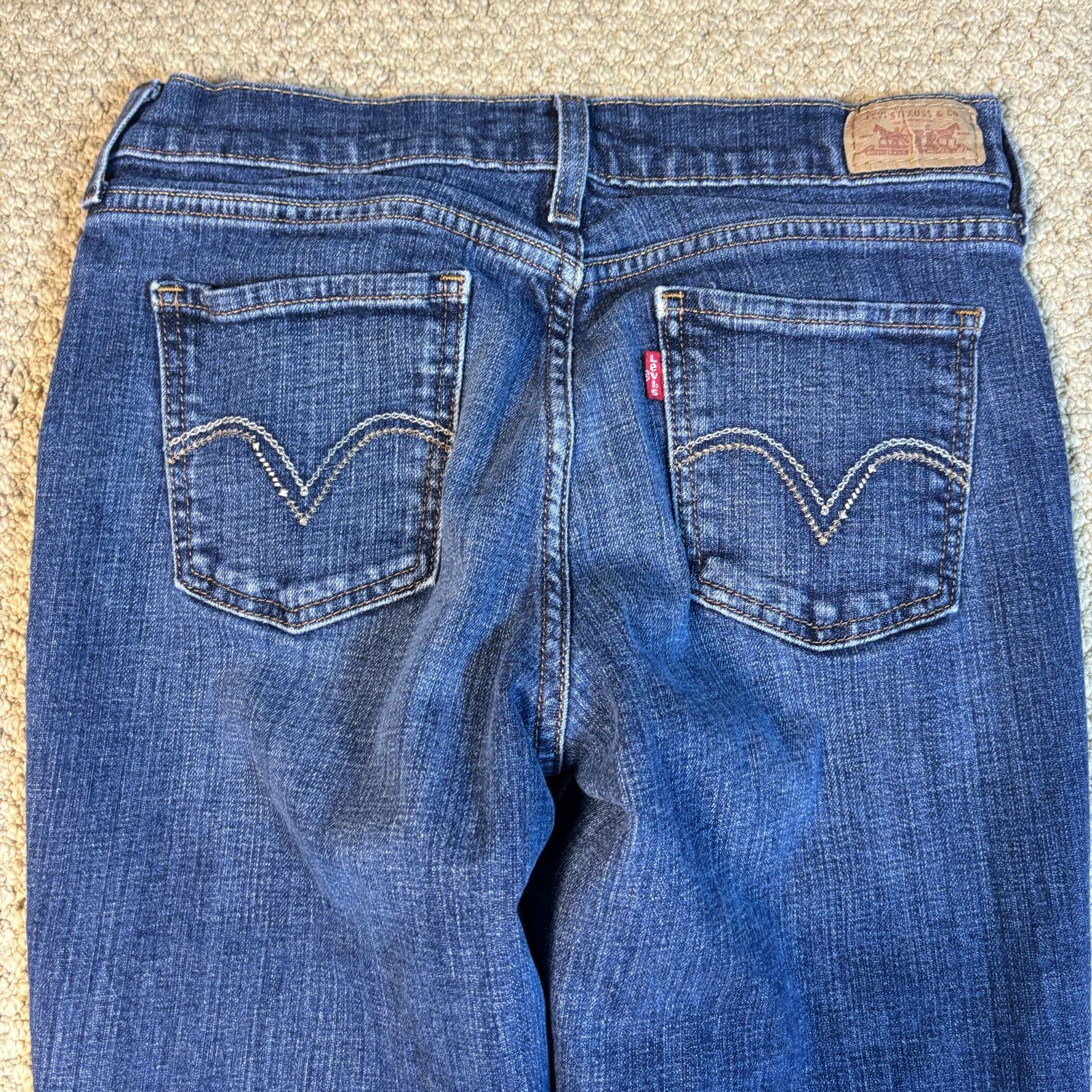 Levi's vintage y2k 2000s Levis womens bootcut 515 flared jeans 28 Size 28" / US 6 / IT 42 - 7 Thumbnail