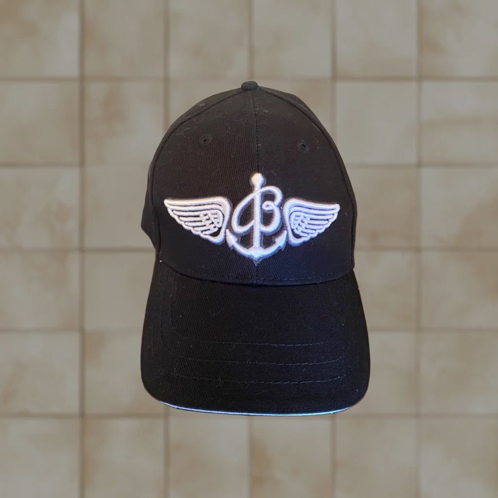 Breitling VINTAGE Breitling 1884 Logo Baseball Hat Cap Black Adjustable OS Adult NWOT Size ONE SIZE - 1 Thumbnail