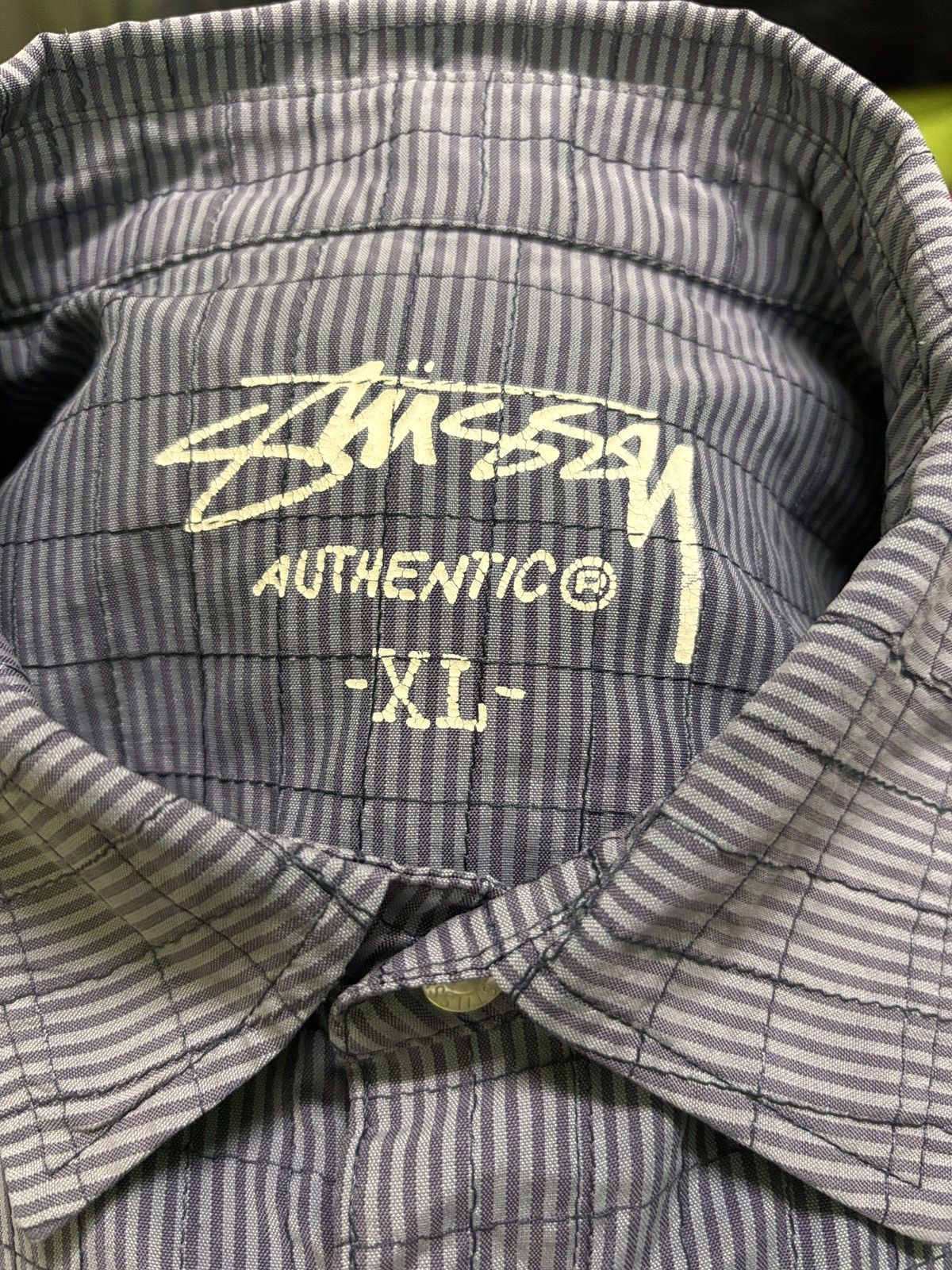 Stussy Stussy Button Up Shirt Size US XL / EU 56 / 4 - 15 Thumbnail