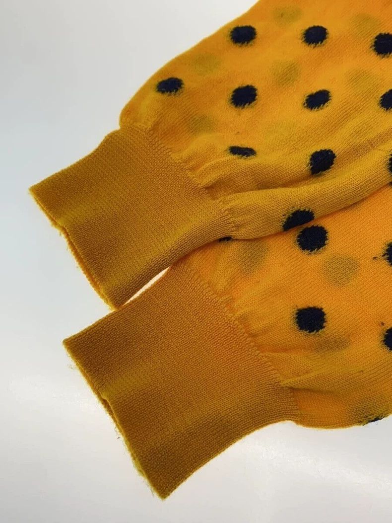 Comme des Garcons Comme Des Garcons Yellow polka-dot knitting Size XS / US 0-2 / IT 36-38 - 5 Thumbnail