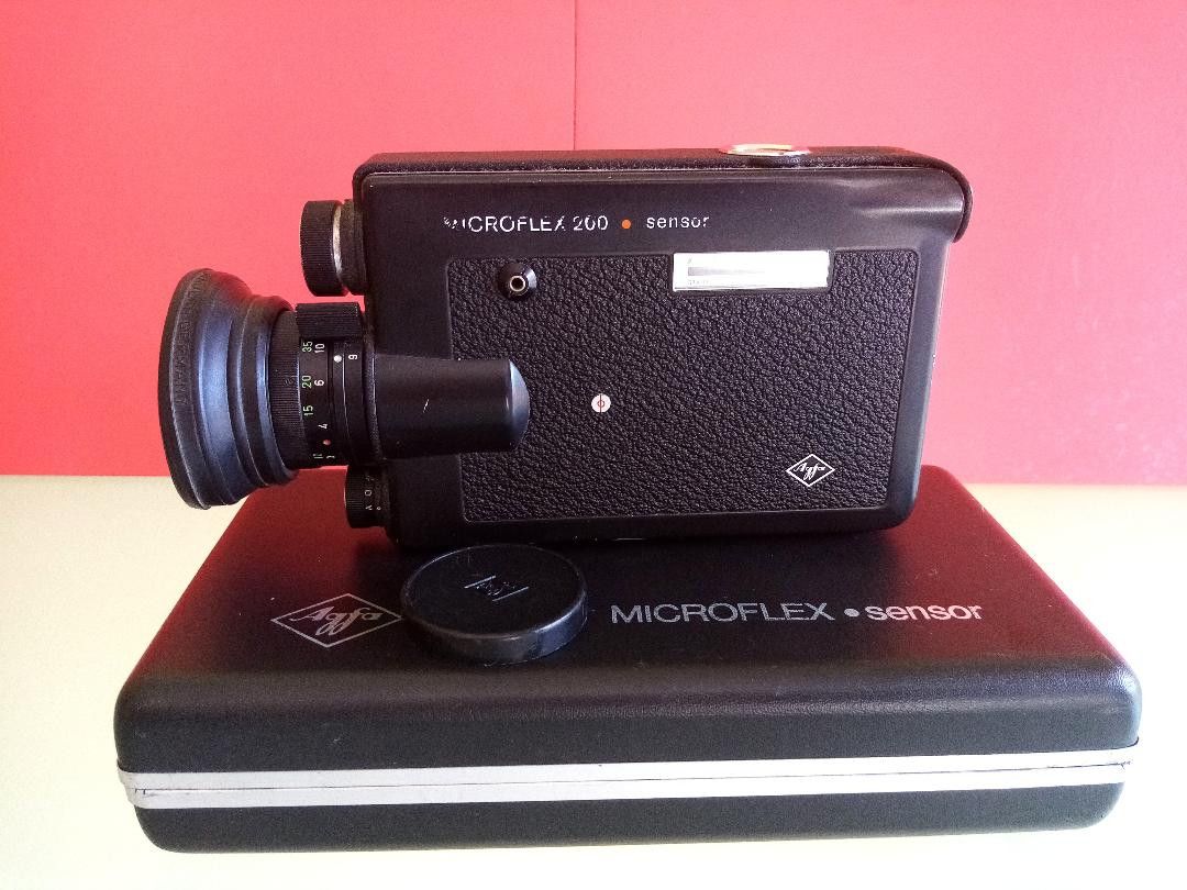 Vintage Design // Agfa Microflex 200. Super 8 movie Camera