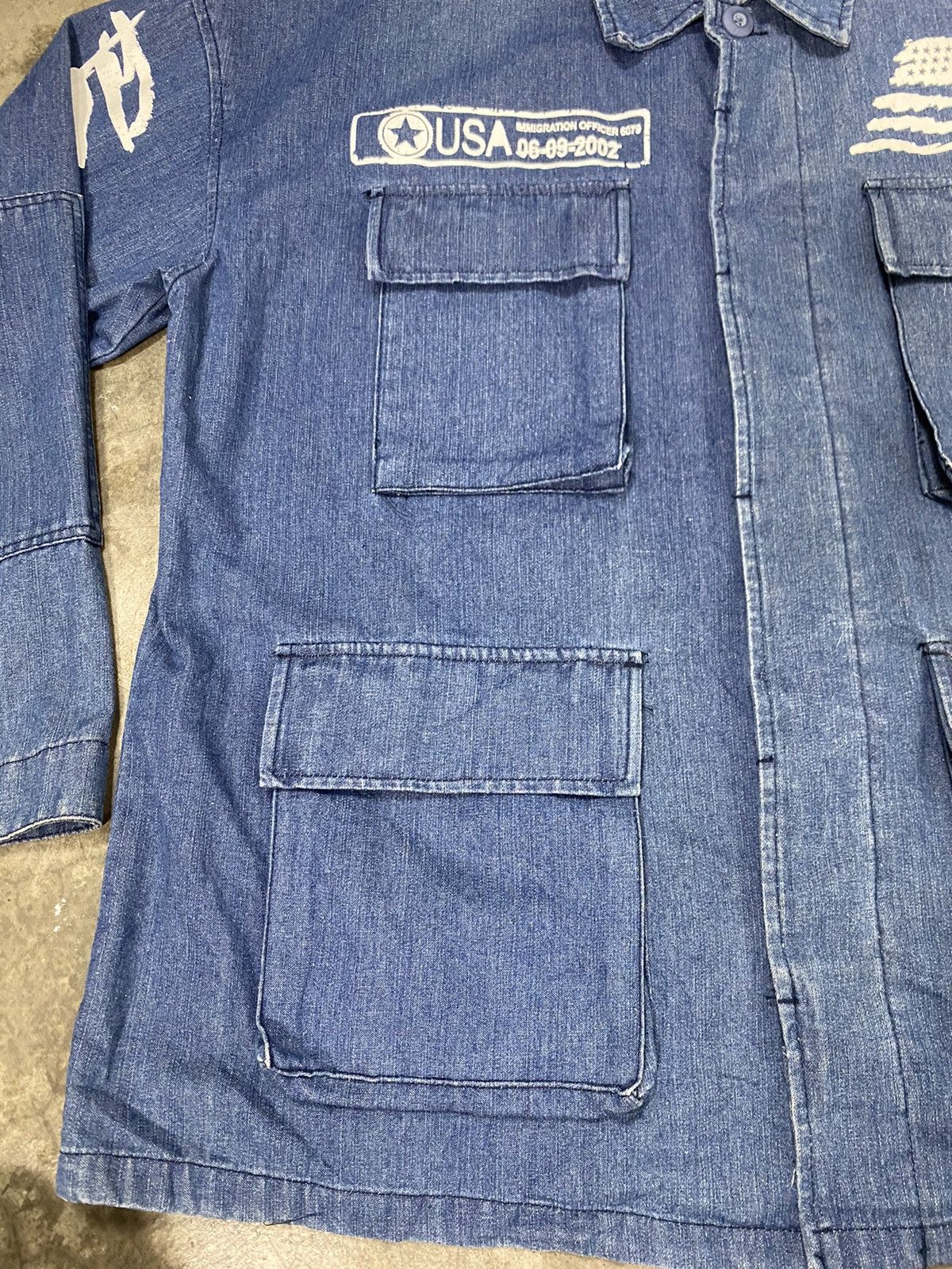 Japanese Brand A12 Rare - Baycrest Denim Chore Jacket Size US XL / EU 56 / 4 - 8 Thumbnail