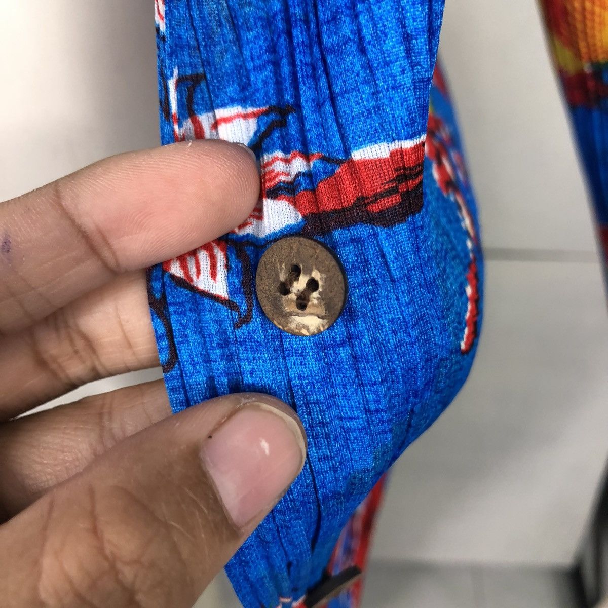 Issey Miyake 🔥VINTAGE PLEATS PLEASE ISSEY MIYAKE BUTTON UPS FLORAL DESIGN Size M / US 6-8 / IT 42-44 - 15 Thumbnail