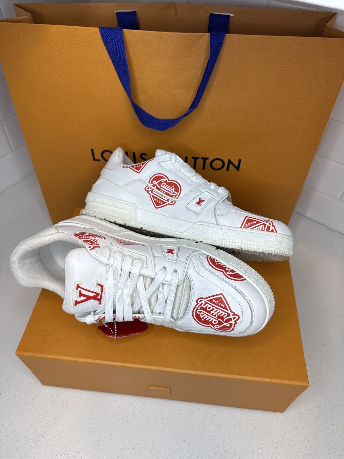 Louis Vuitton Louis vuitton trainer nigo “Human Made” Size US 10.5 / EU 43-44 - 7 Thumbnail