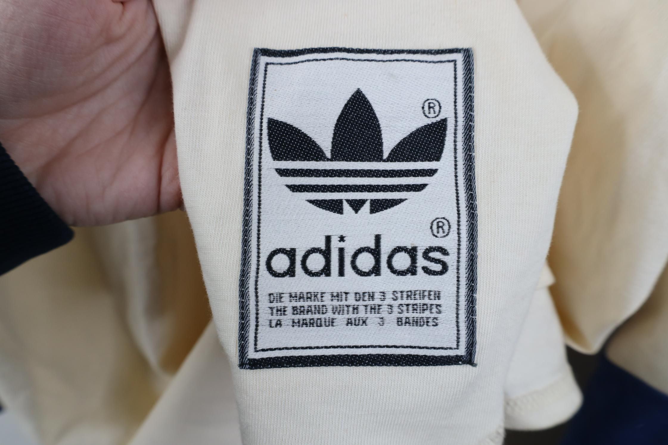 Adidas Deadstock Vintage 90s Adidas 3/4 Sleeve Raglan T-Shirt Size US XL / EU 56 / 4 - 12 Thumbnail