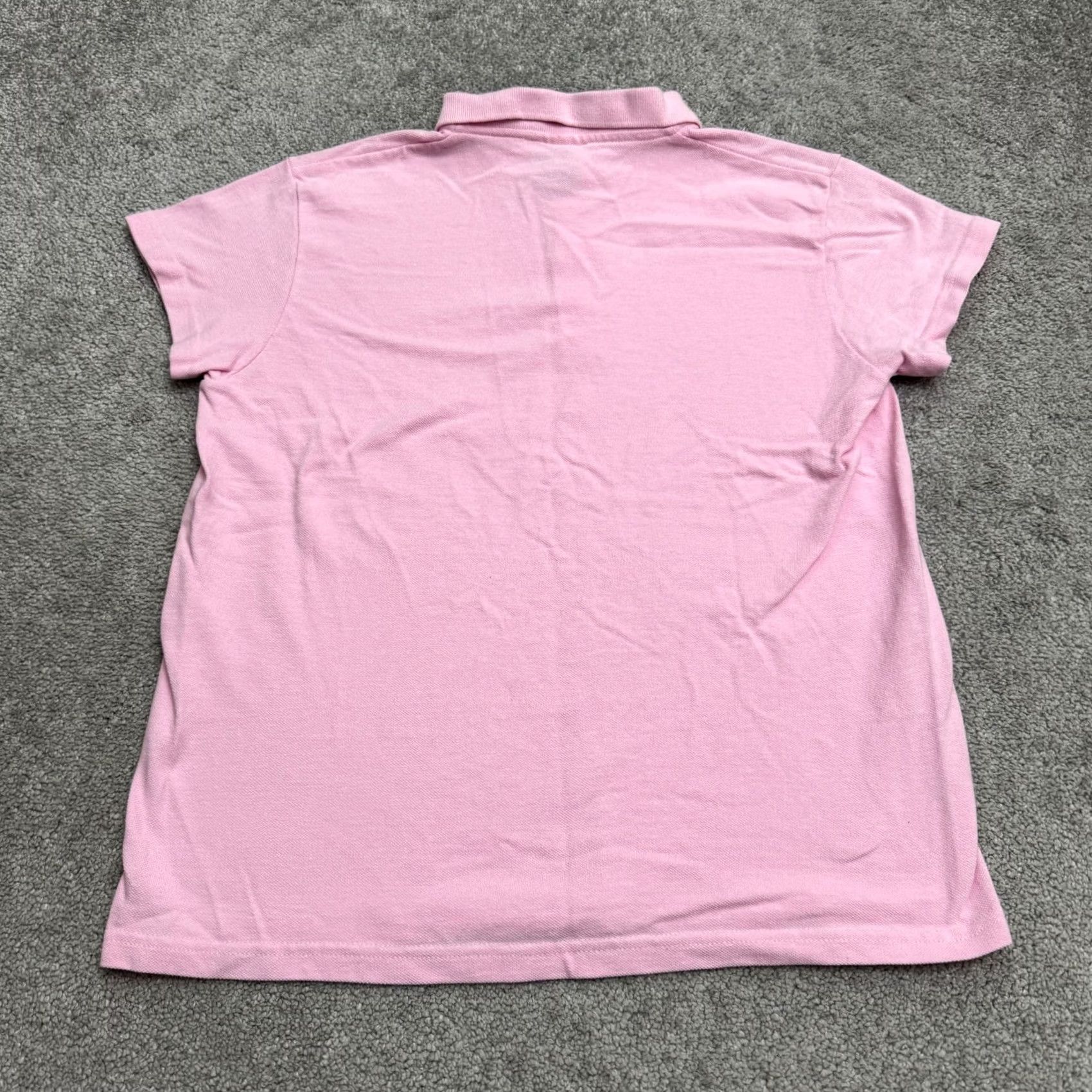 Vintage Ultramar Mexico Souvenir Polo Shirt JR Pink Rhinestone Heart Bling - Classic Womens Clothing Size XL / US 12-14 / IT 48-50 - 2 Thumbnail