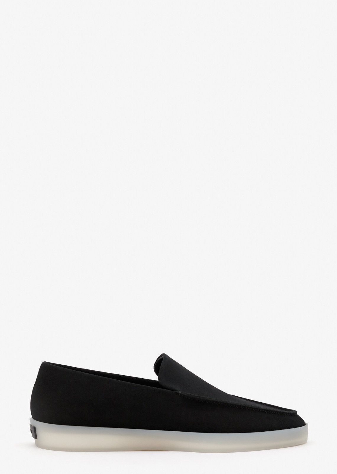 Last Fear of God Suede Black Loafers