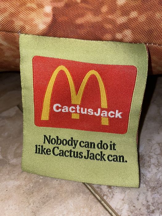 Travis Scott Cactus Jack X Mcdonalds Chicken Nugget Travis Scott Pillow Grailed 