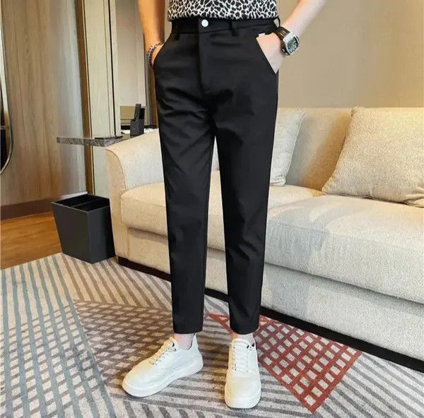 Vintage Akasaka x Maria Ankle Length Slim Fit Trousers Size US 32 / EU 48 - 2 Thumbnail
